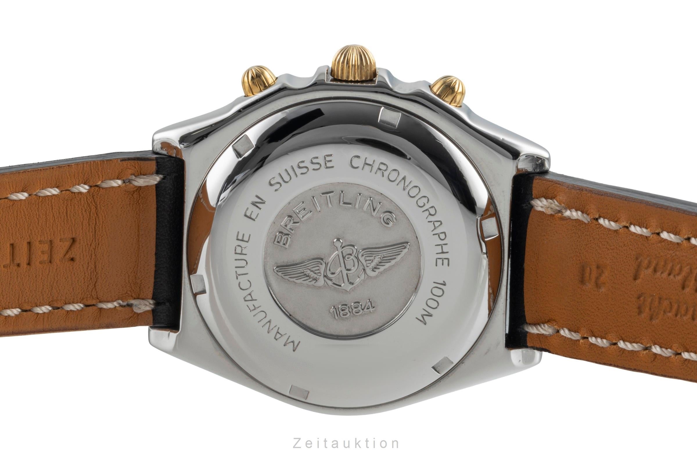 Breitling Chronomat chronograph steel / gold automatic men's watch B13050.1  [2506540]