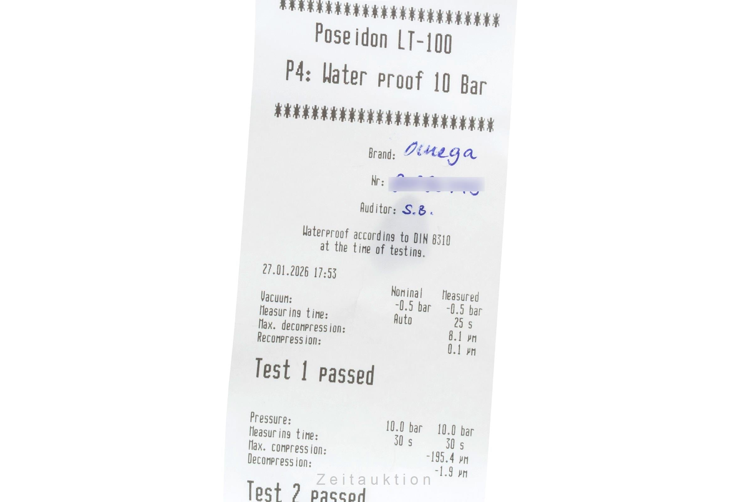 Omega De Ville acier automatique montre pour hommes 4832.50.31  [2506541]