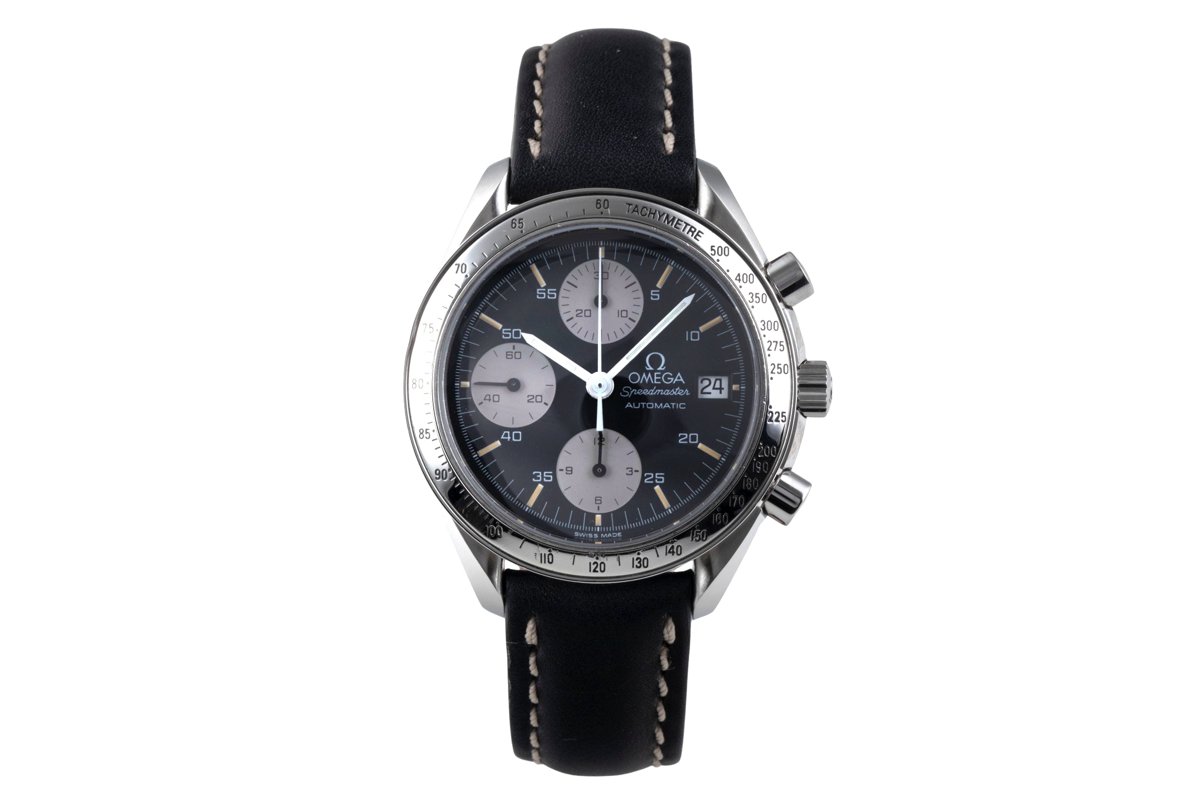 Omega Speedmaster Date chronograph steel automatic men's watch 3513.50.00 LP: 6100EUR  [2506543]