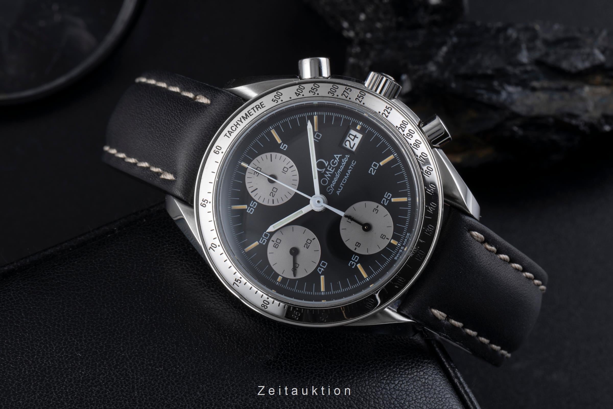 Omega Speedmaster Date chronograph steel automatic men's watch 3513.50.00 LP: 6100EUR  [2506543]