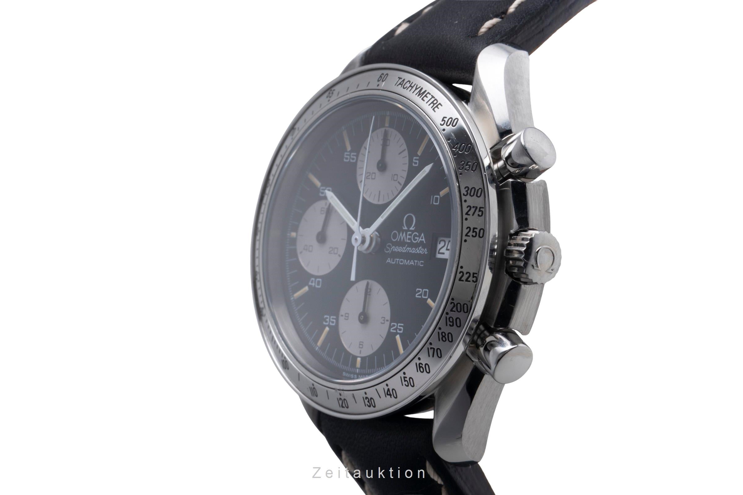 Omega Speedmaster Date chronograph steel automatic men's watch 3513.50.00 LP: 6100EUR  [2506543]