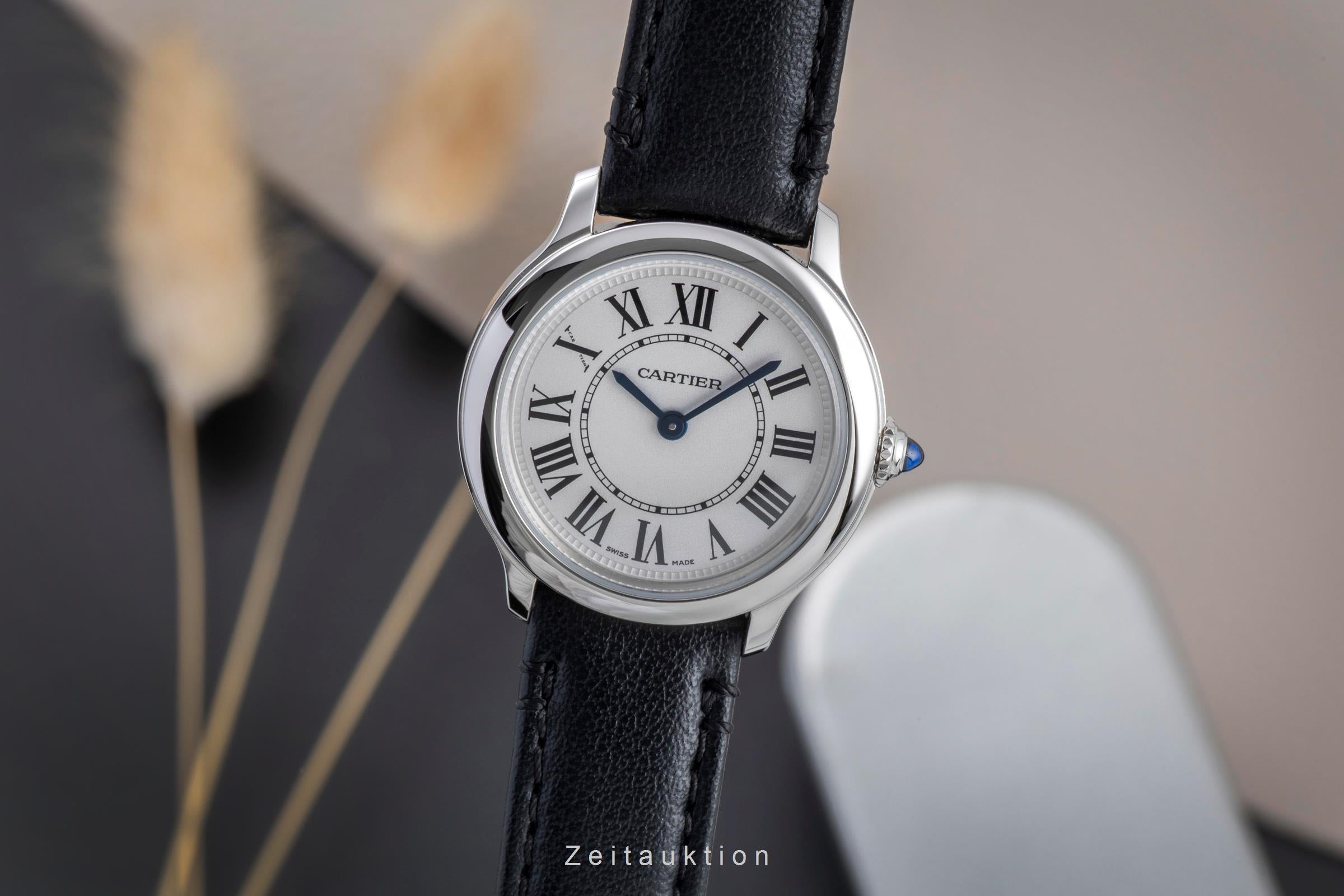 Cartier Ronde acier quartz montre pour femmes WSRN0030  [2506548]