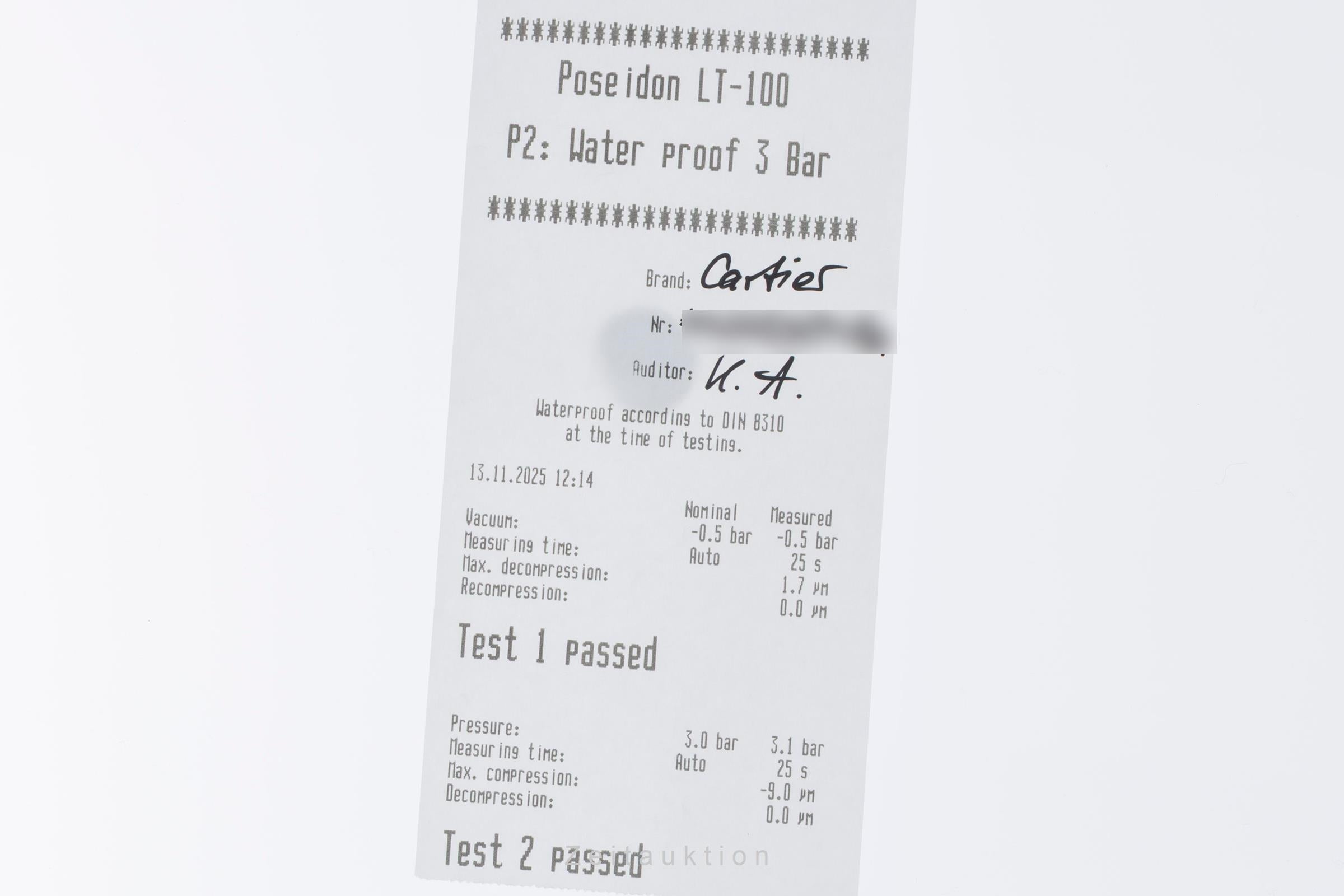 Cartier Ronde acier quartz montre pour femmes WSRN0030  [2506548]