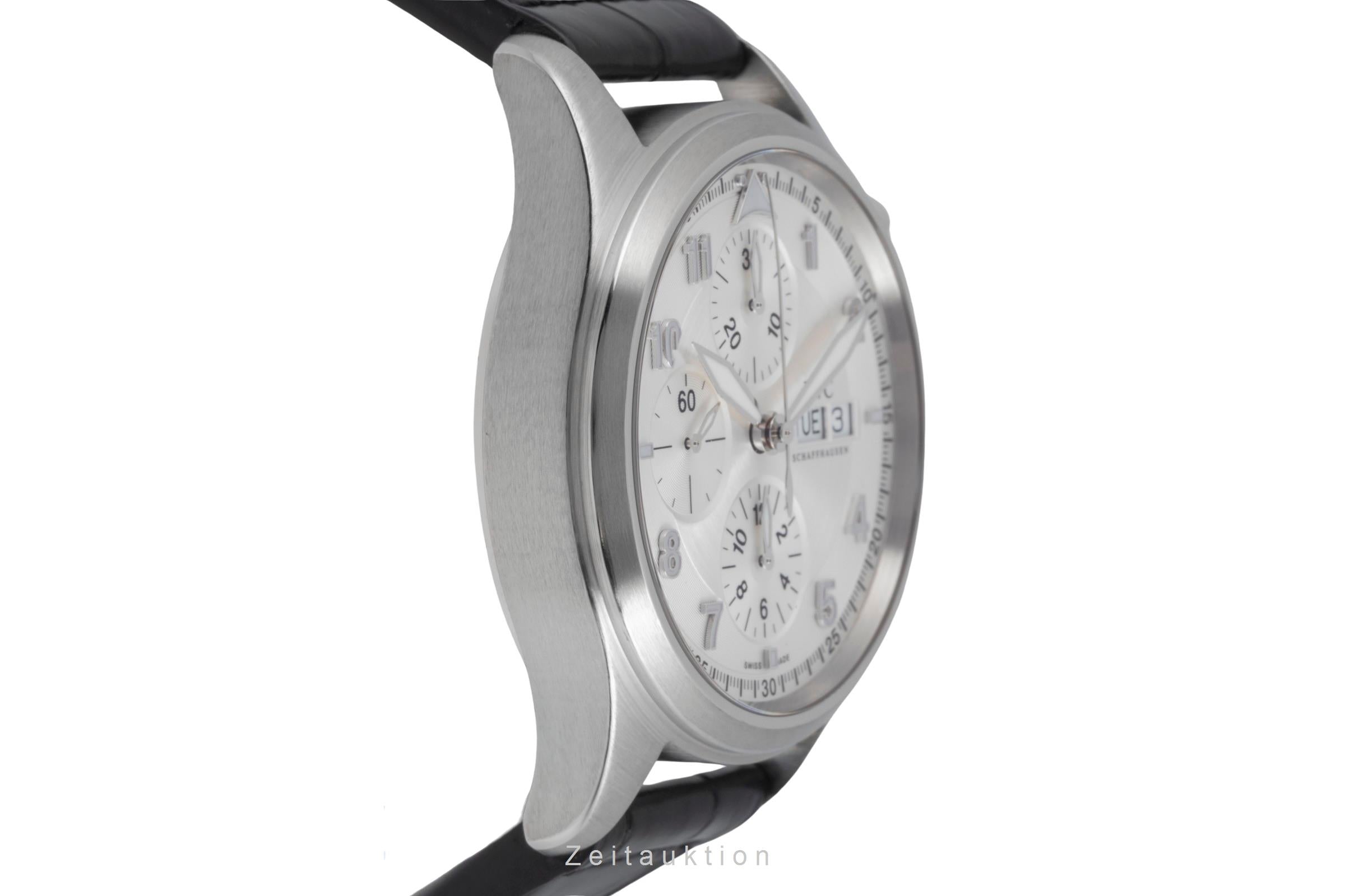 IWC Schaffhausen Fliegeruhr Chronograph Automatik Stahl IW371702 VP 8300,- € B&P [2506550]