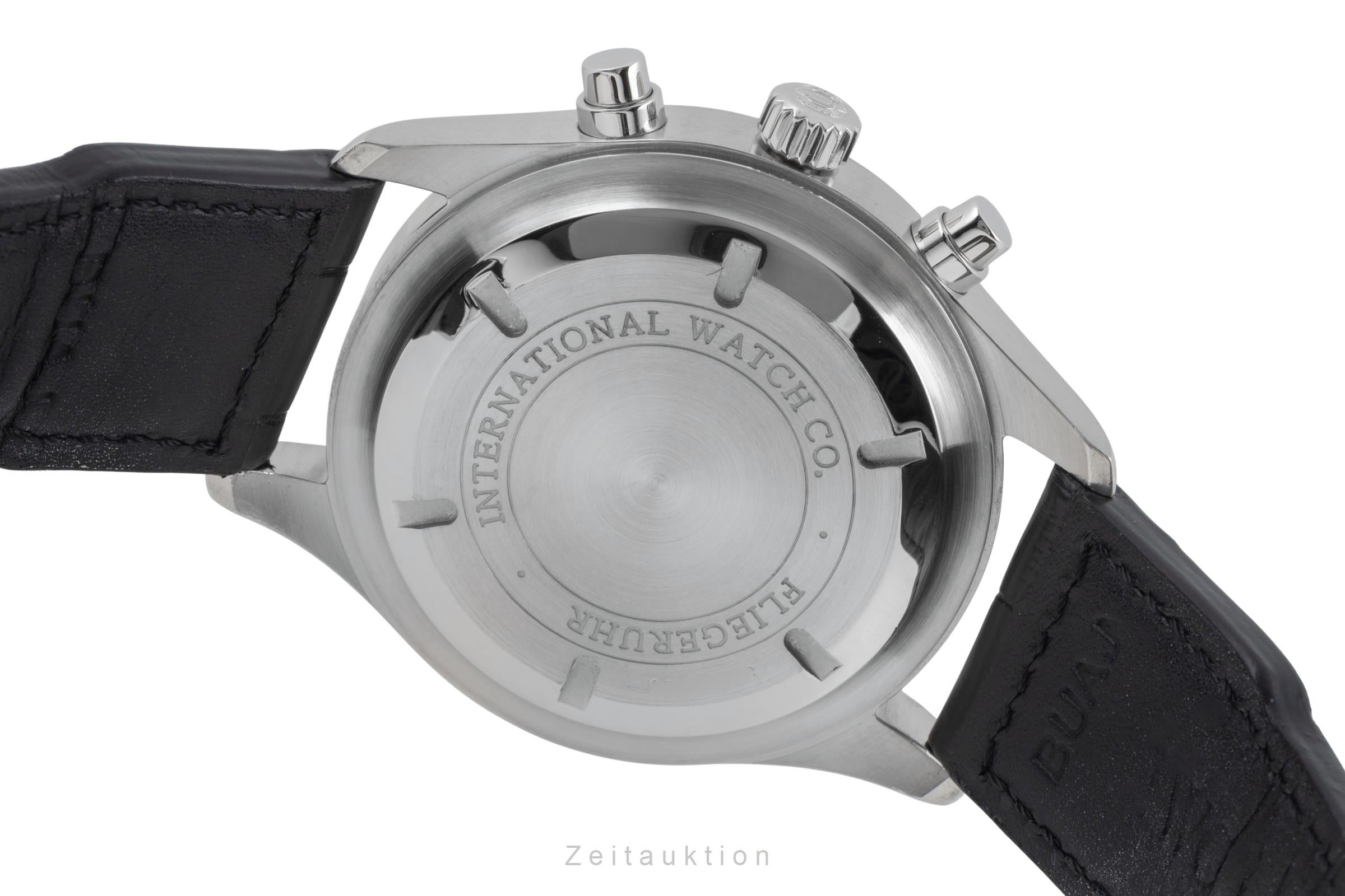 IWC Schaffhausen Fliegeruhr Chronograph Automatik Stahl IW371702 VP 8300,- € B&P [2506550]