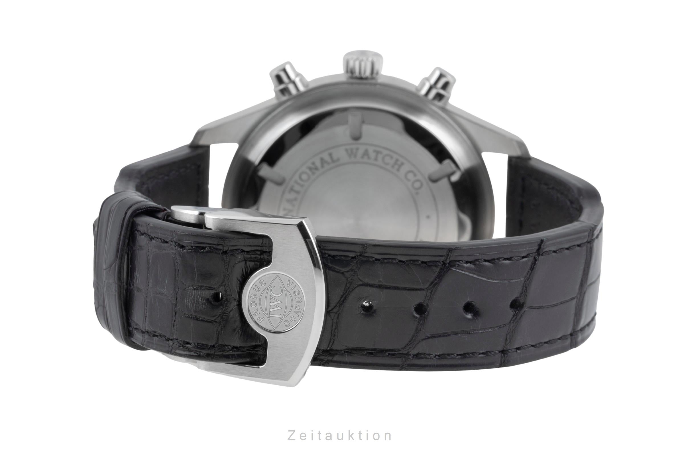 IWC Schaffhausen Fliegeruhr Chronograph Automatik Stahl IW371702 VP 8300,- € B&P [2506550]