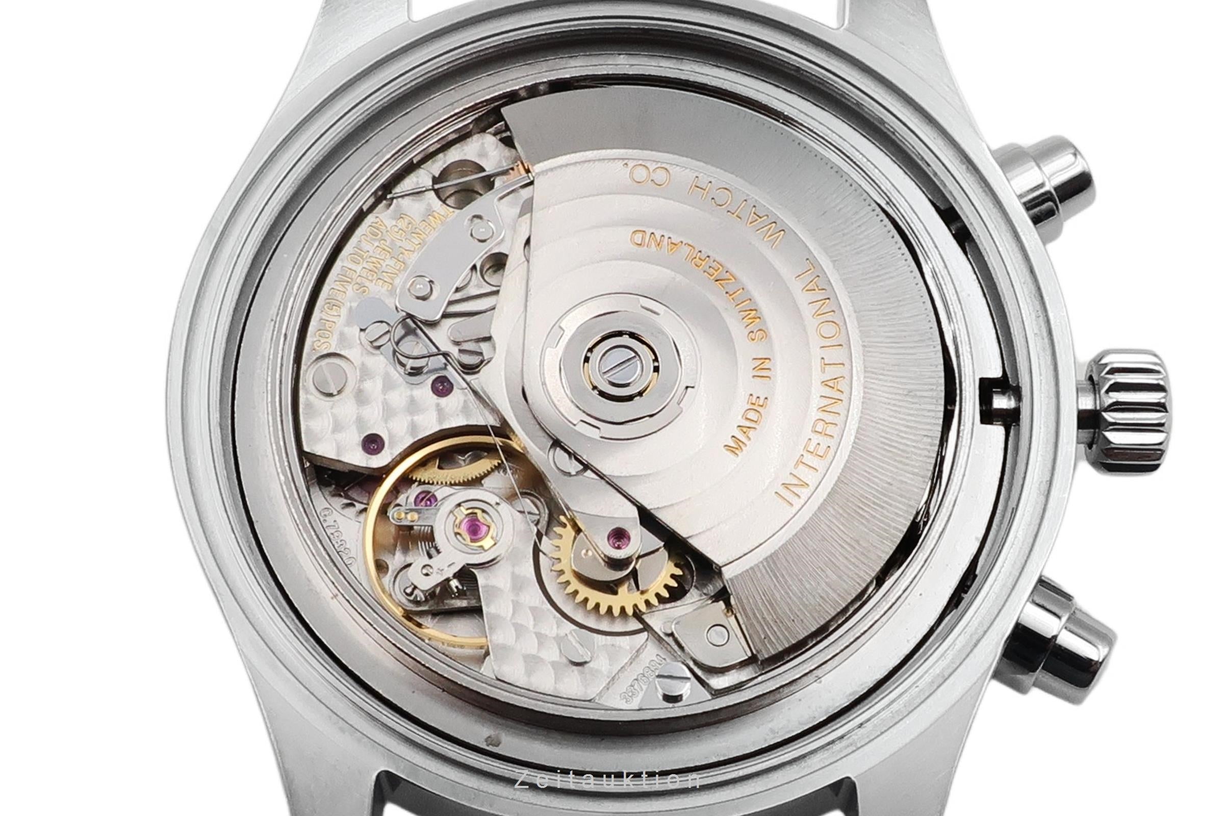 IWC Schaffhausen Fliegeruhr Chronograph Automatik Stahl IW371702 VP 8300,- € B&P [2506550]