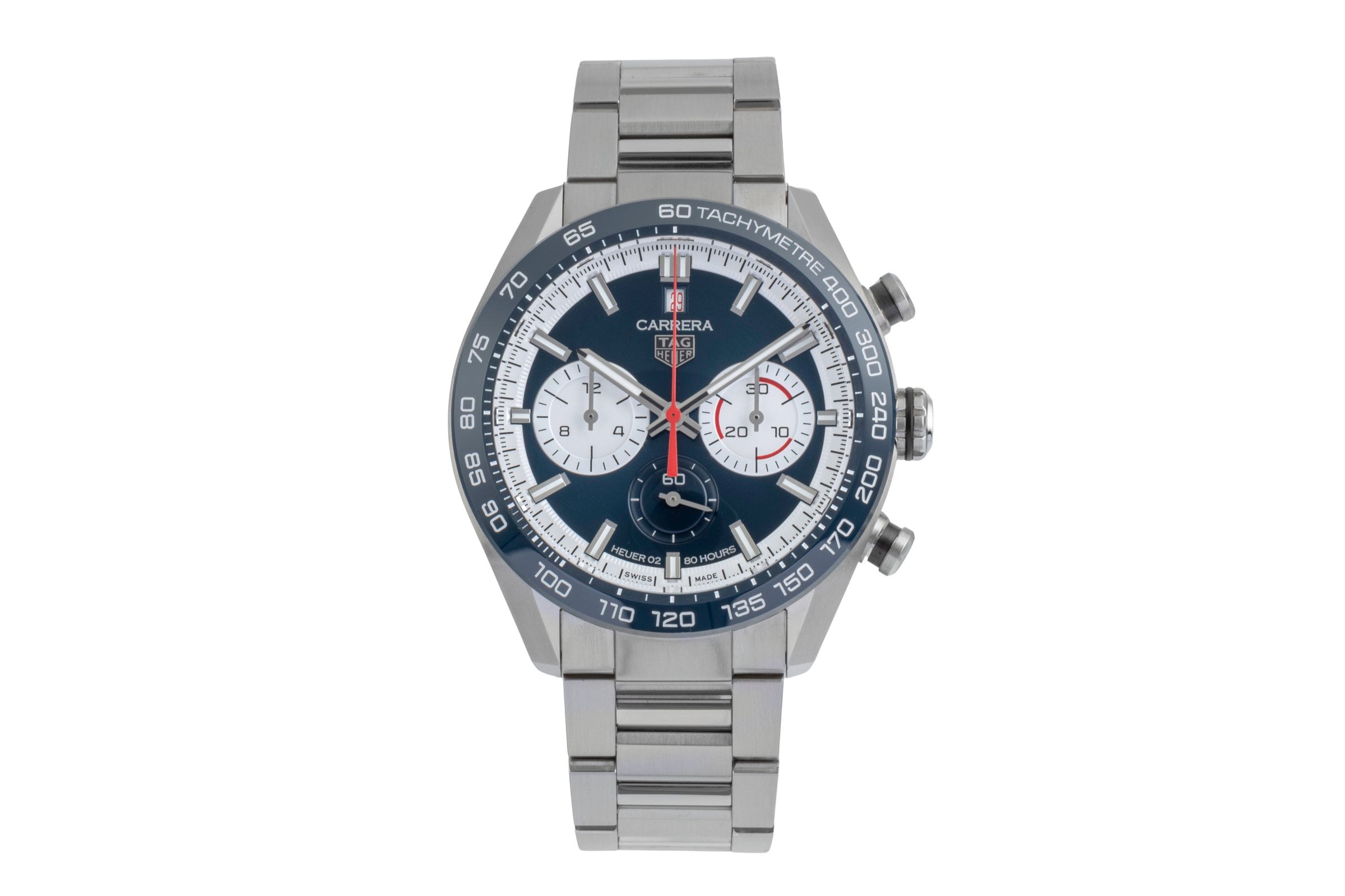 Tag Heuer Carrera Chronograph Stahl Automatik Herrenuhr Ref. CBN2A1E.BA0643  [2506551]