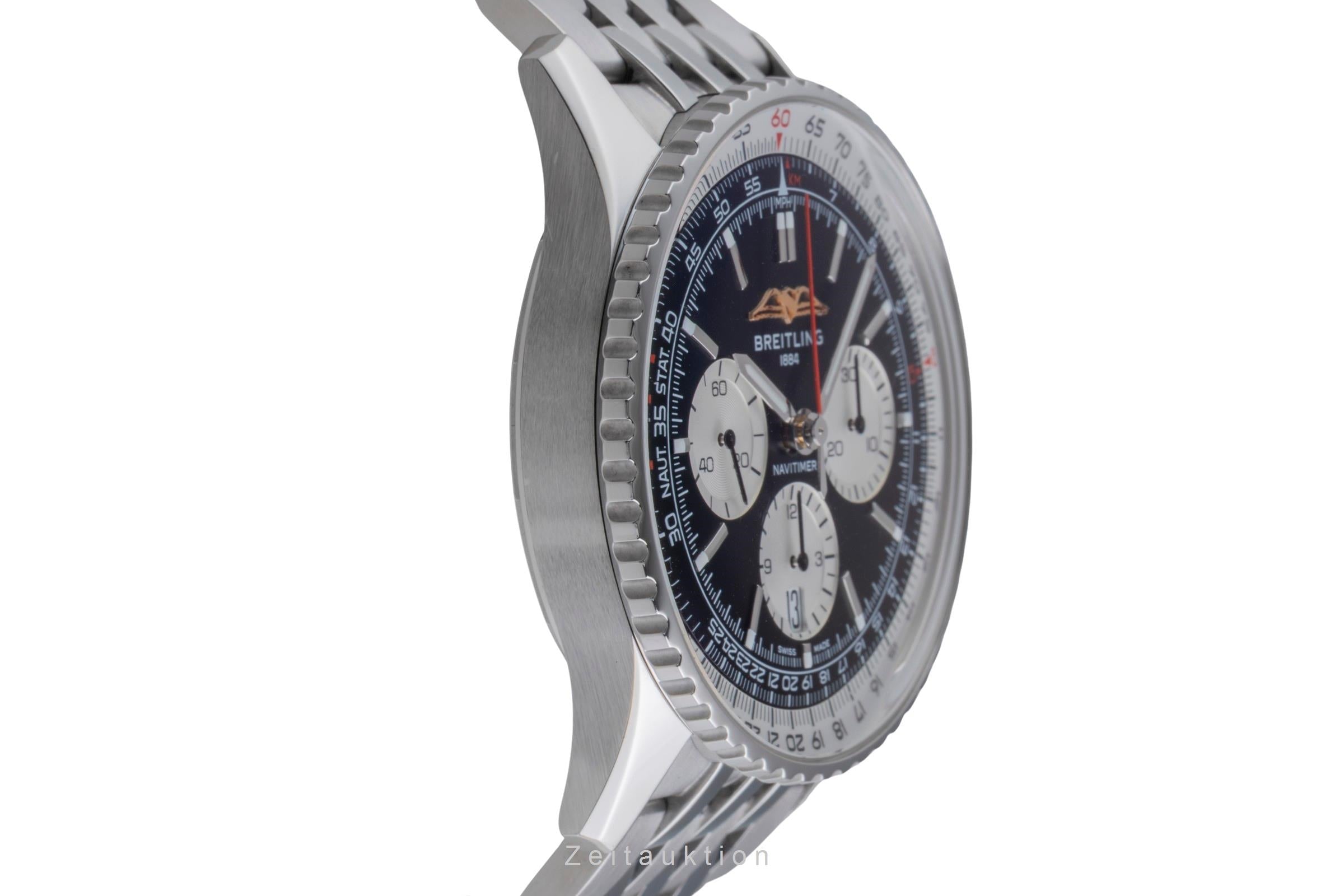 Breitling Navitimer B01 Chronograph 43 Stahl Automatik AB0138211B1P1 NP 9650,- € [2506552]