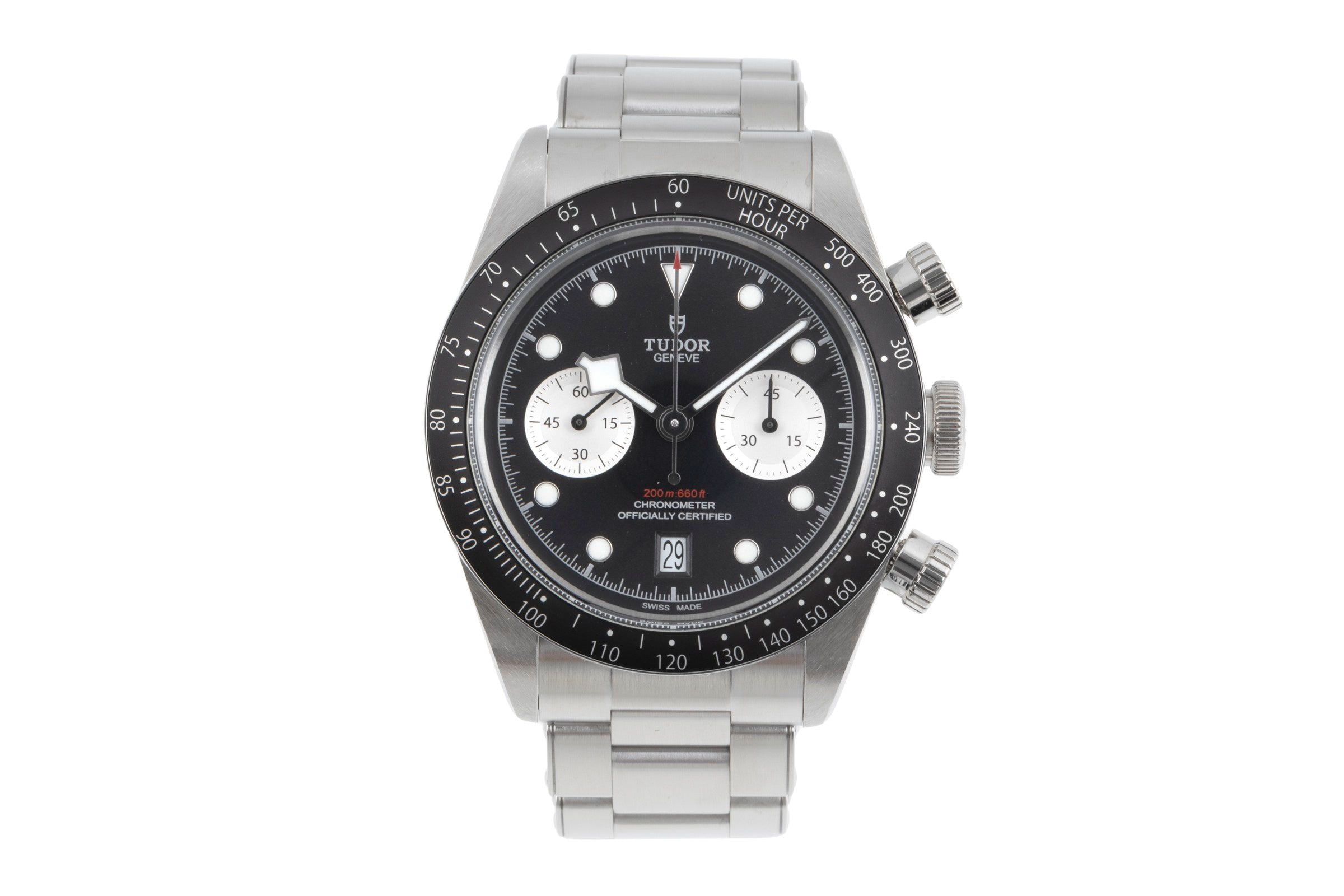 Tudor Black Bay chronograph steel automatic men's watch 79360N-0001 LP: 5760EUR  [2506554]
