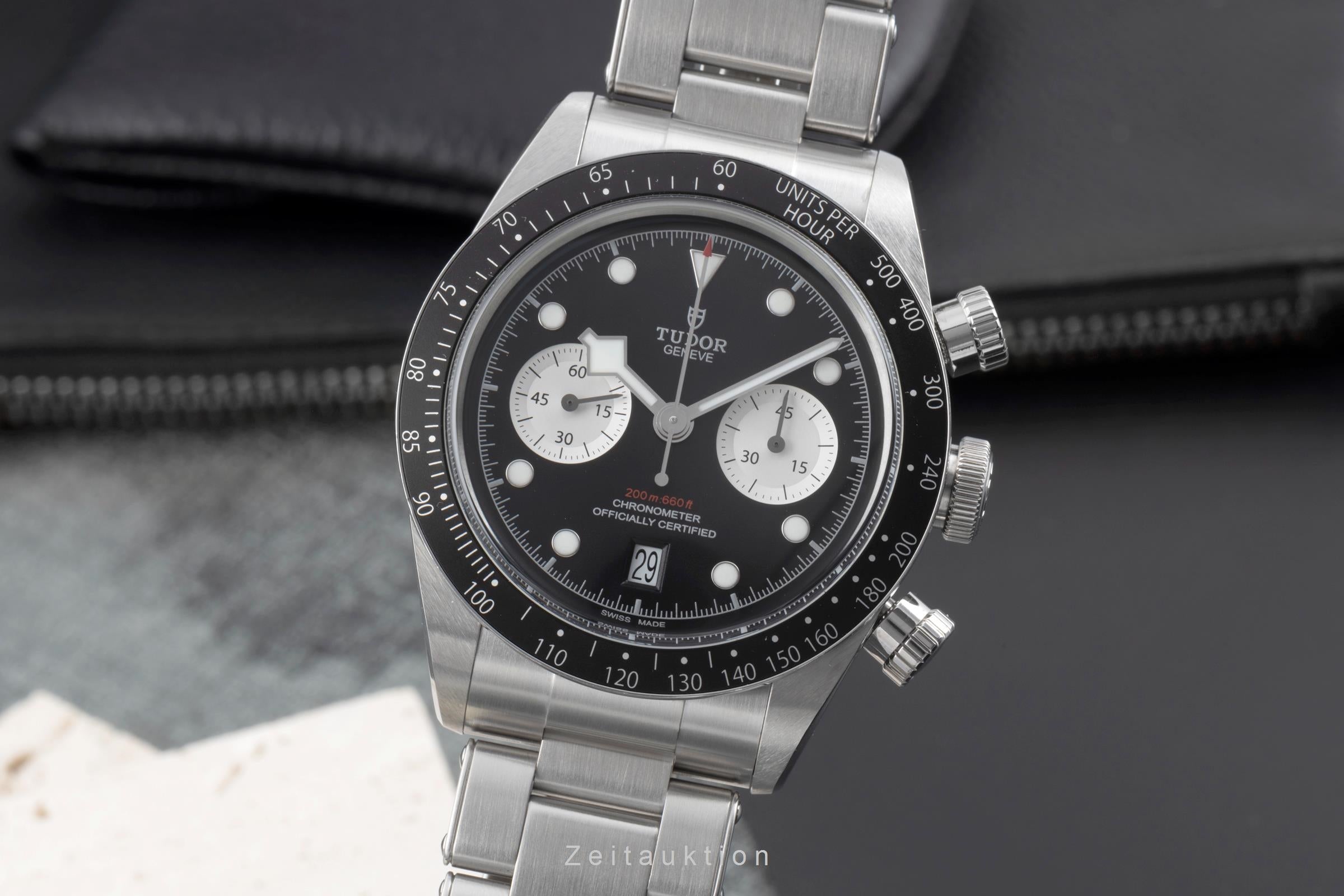 Tudor Black Bay chronograph steel automatic men's watch 79360N-0001 LP: 5760EUR  [2506554]