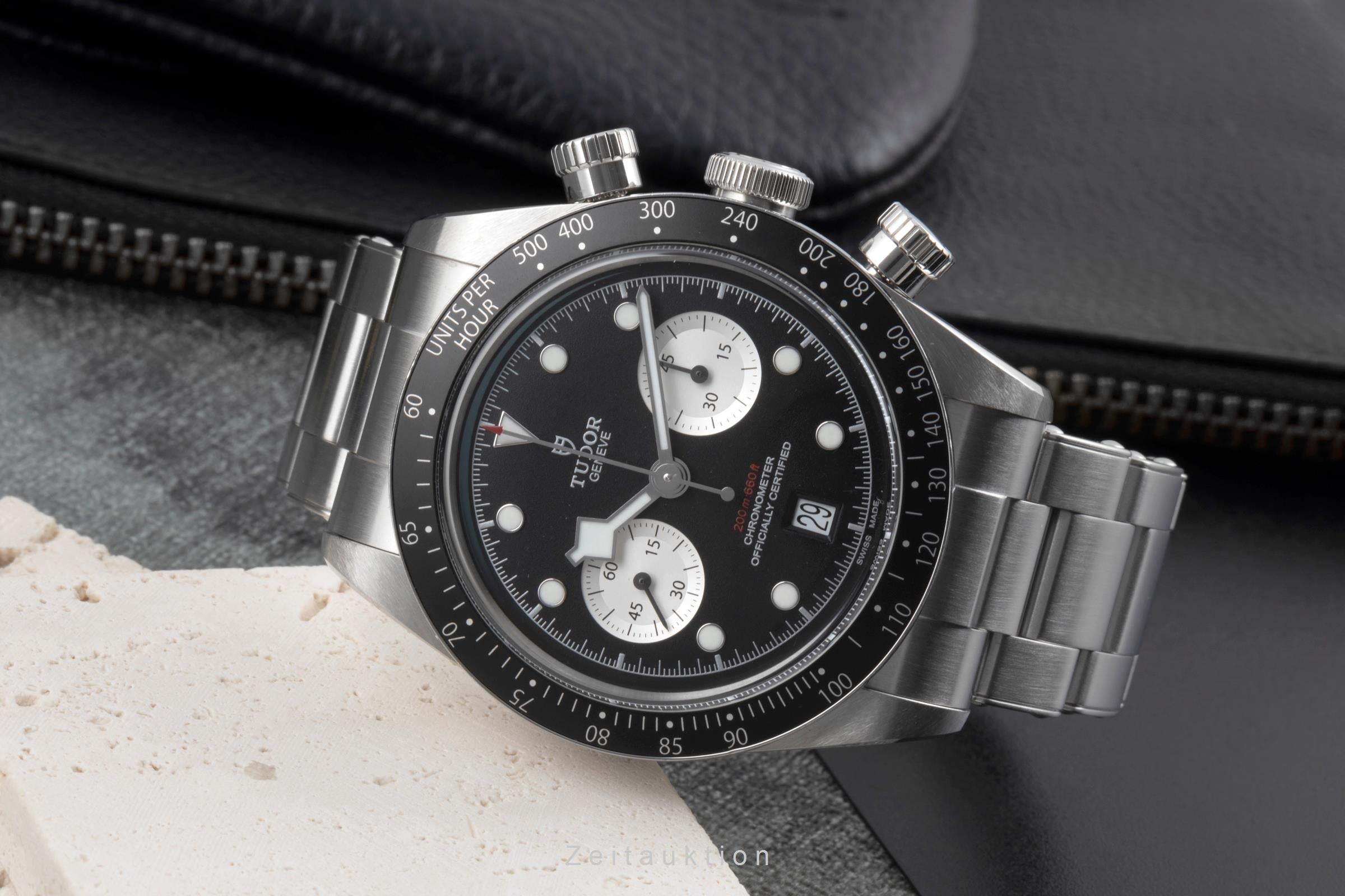 Tudor Black Bay Chrono Stahl Automatik Ref. 79360N-0001 B&P 2023 [2506554]