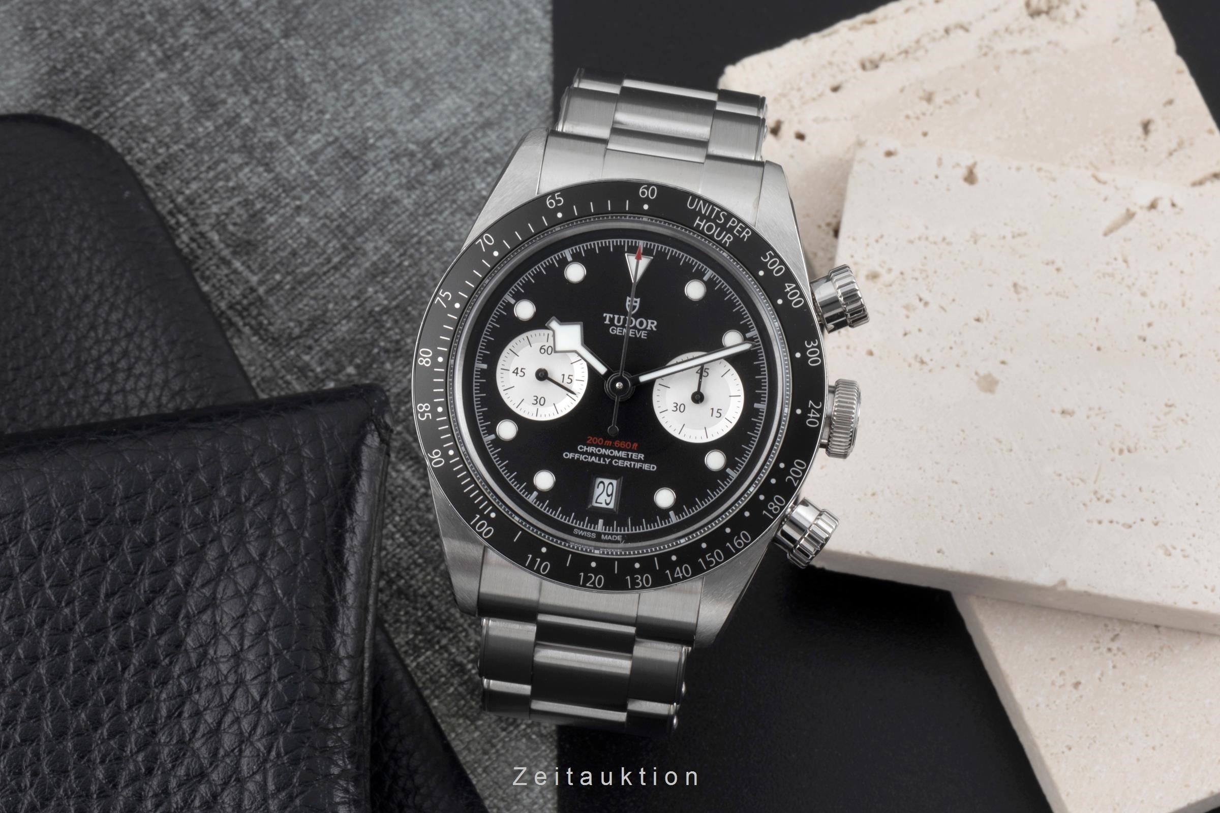 Tudor Black Bay Chrono Stahl Automatik Ref. 79360N-0001 B&P 2023 [2506554]