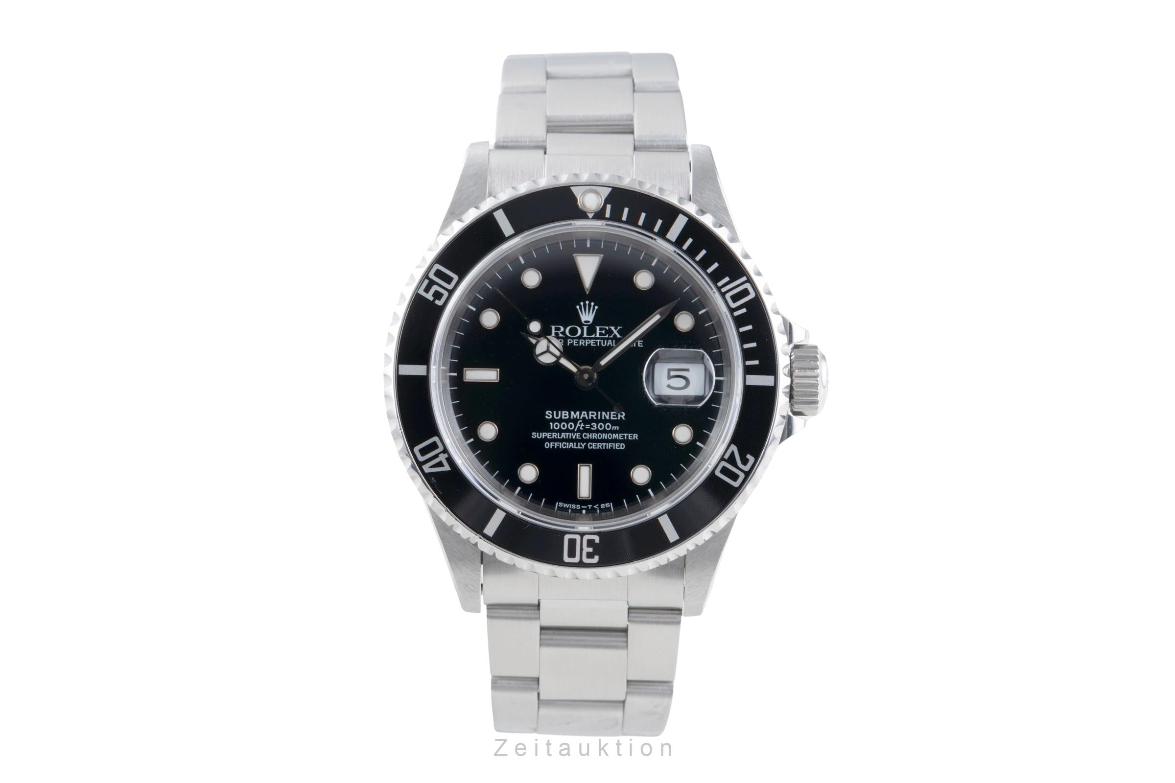 Rolex Submariner Date 40 Stahl Automatik Herrenuhr Ref. 16610 T-Serie  [2506556]