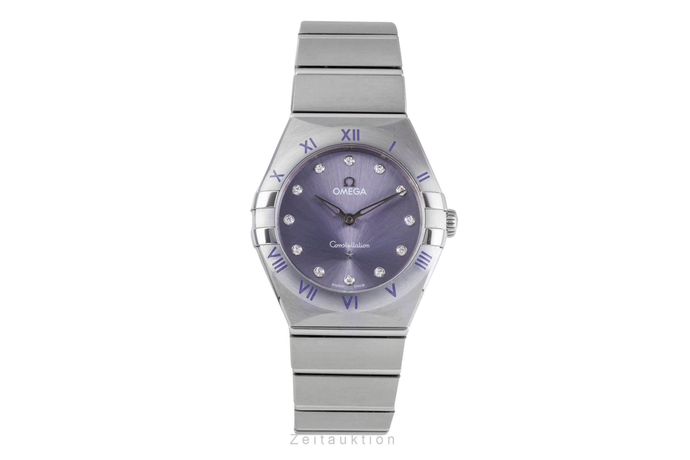 Omega Constellation acciaio quarzo orologio da donna 131.10.28.60.60.002 LP: 4400EUR  [2506558]