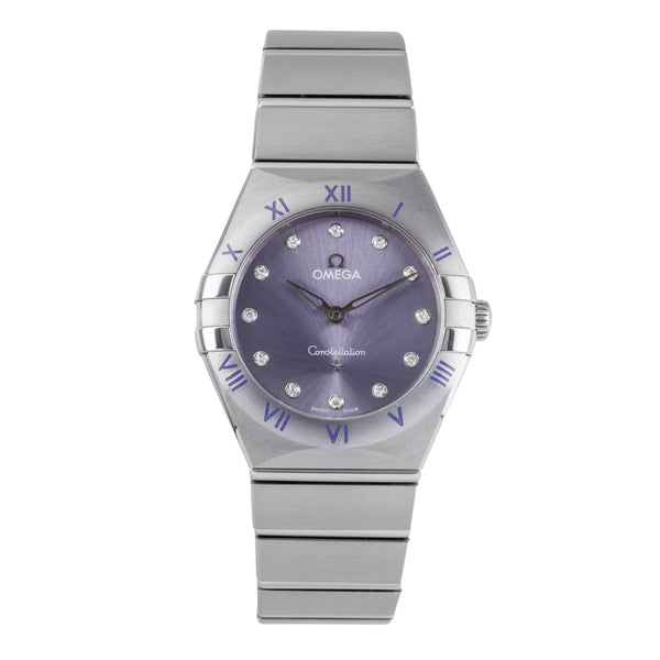 Omega Constellation acciaio quarzo orologio da donna 131.10.28.60.60.002 LP: 4400EUR  [2506558]