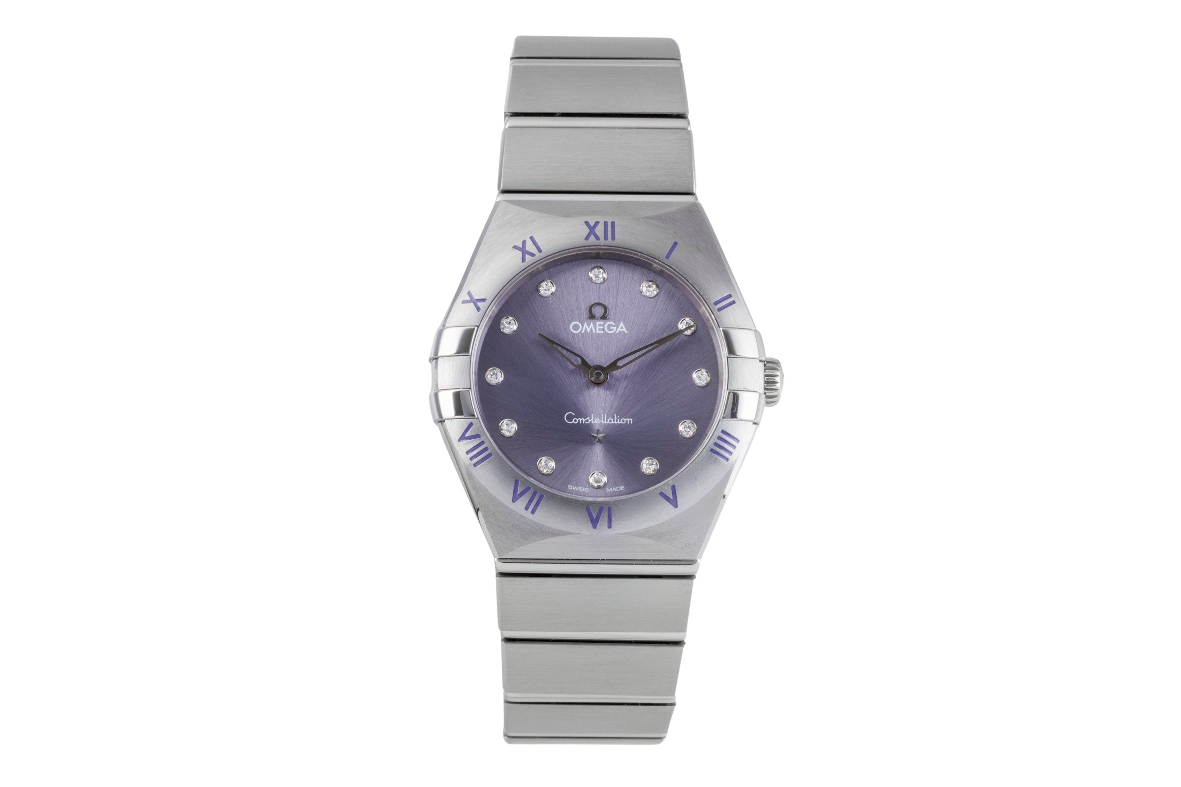 Omega Constellation acier quartz montre pour femmes 131.10.28.60.60.002 LP: 4400EUR  [2506558]