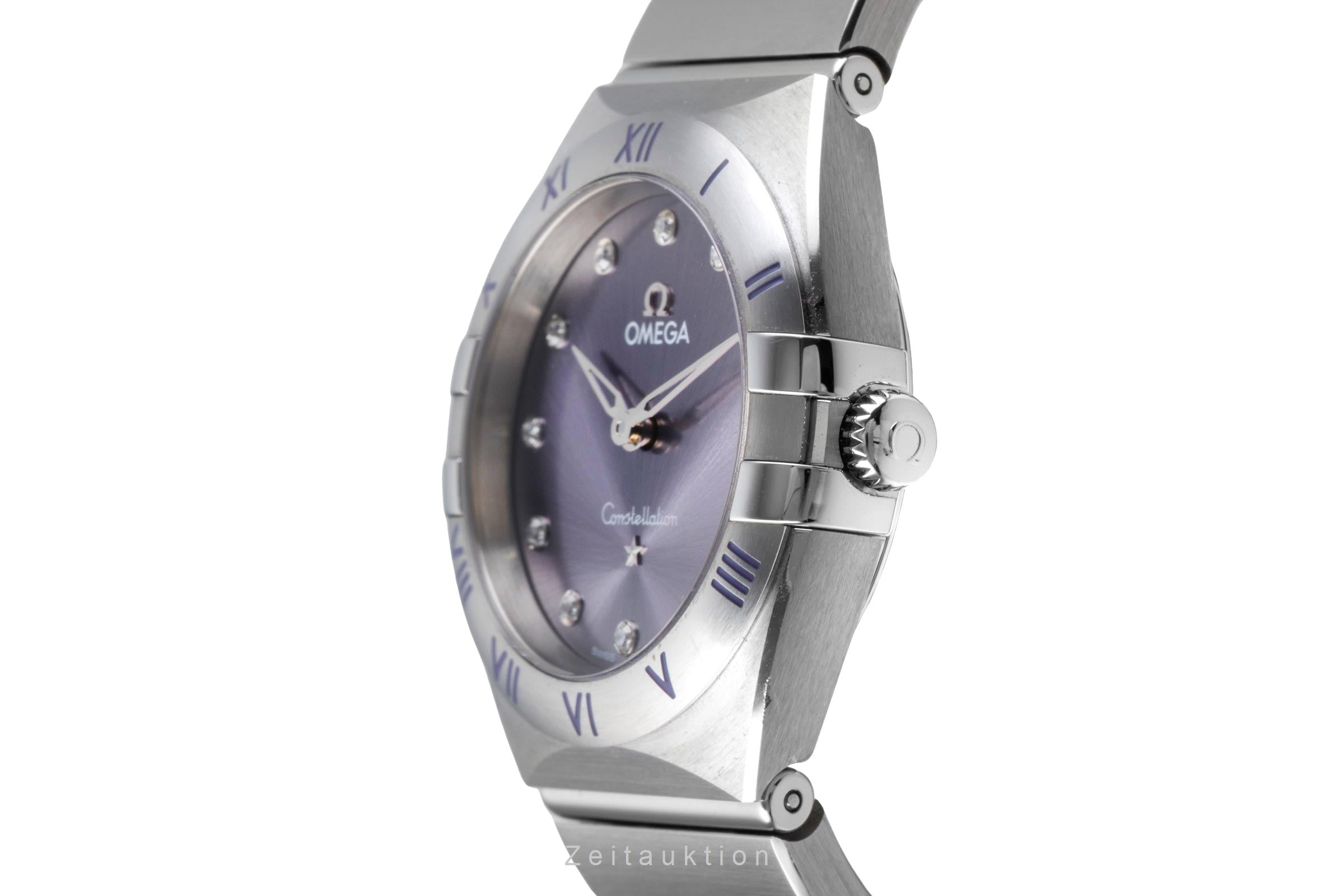 Omega Constellation acciaio quarzo orologio da donna 131.10.28.60.60.002 LP: 4400EUR  [2506558]