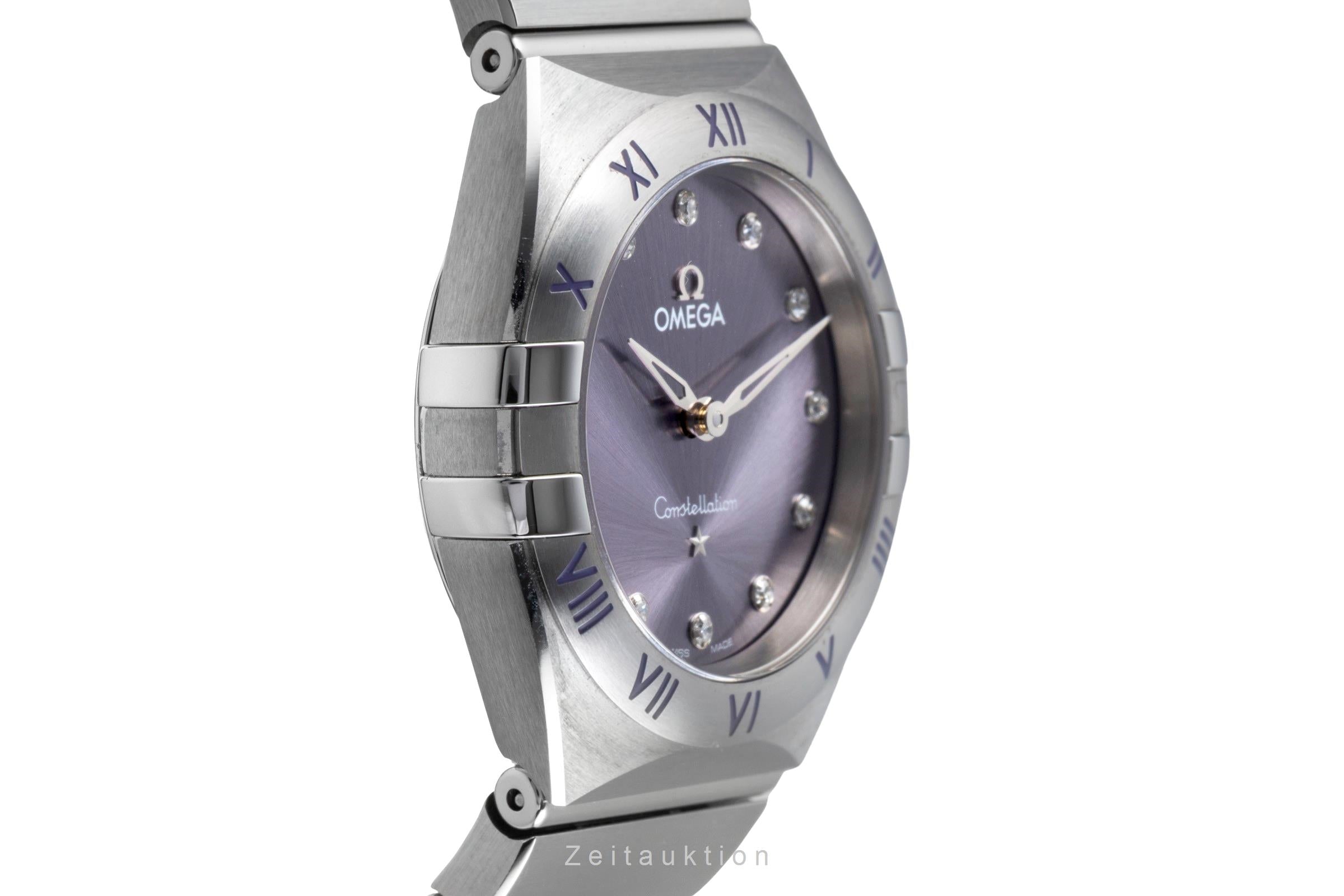 Omega Constellation acciaio quarzo orologio da donna 131.10.28.60.60.002 LP: 4400EUR  [2506558]