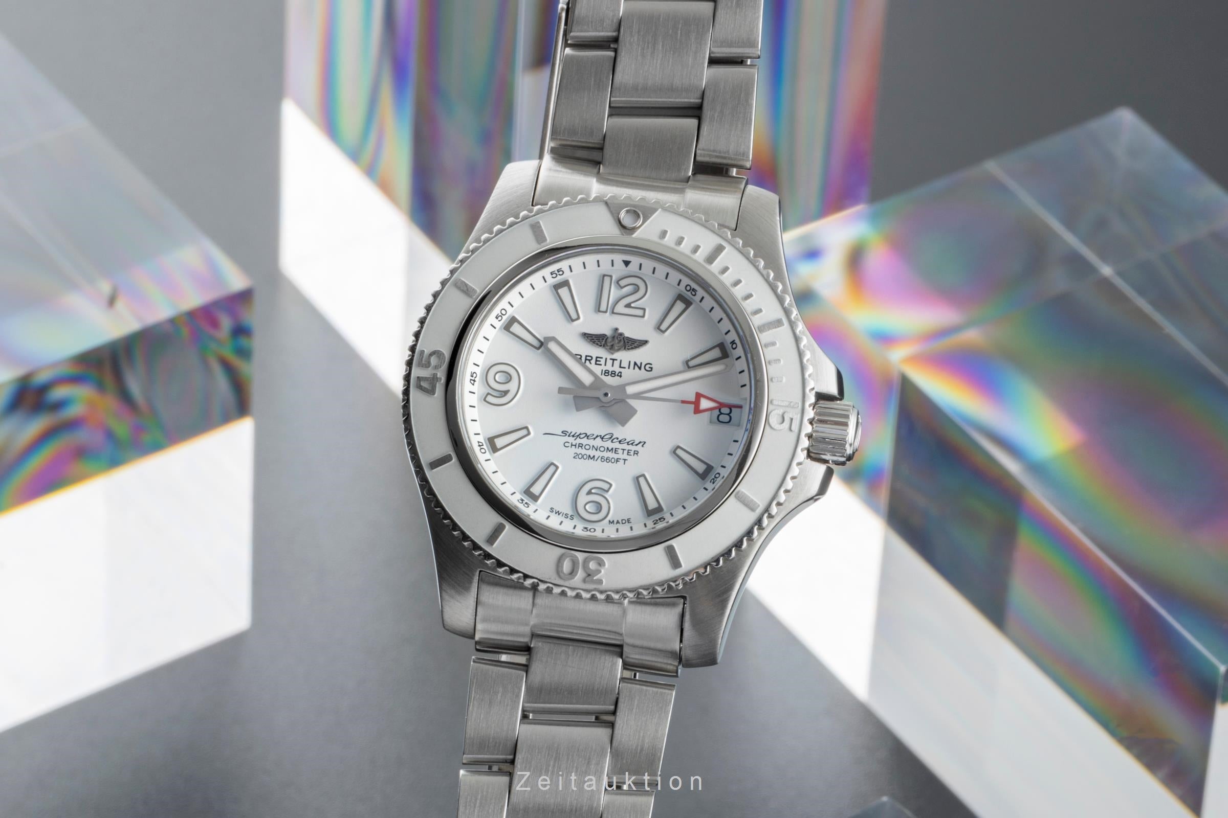 Breitling Superocean acciaio automatismo unisex A17316  [2506559]