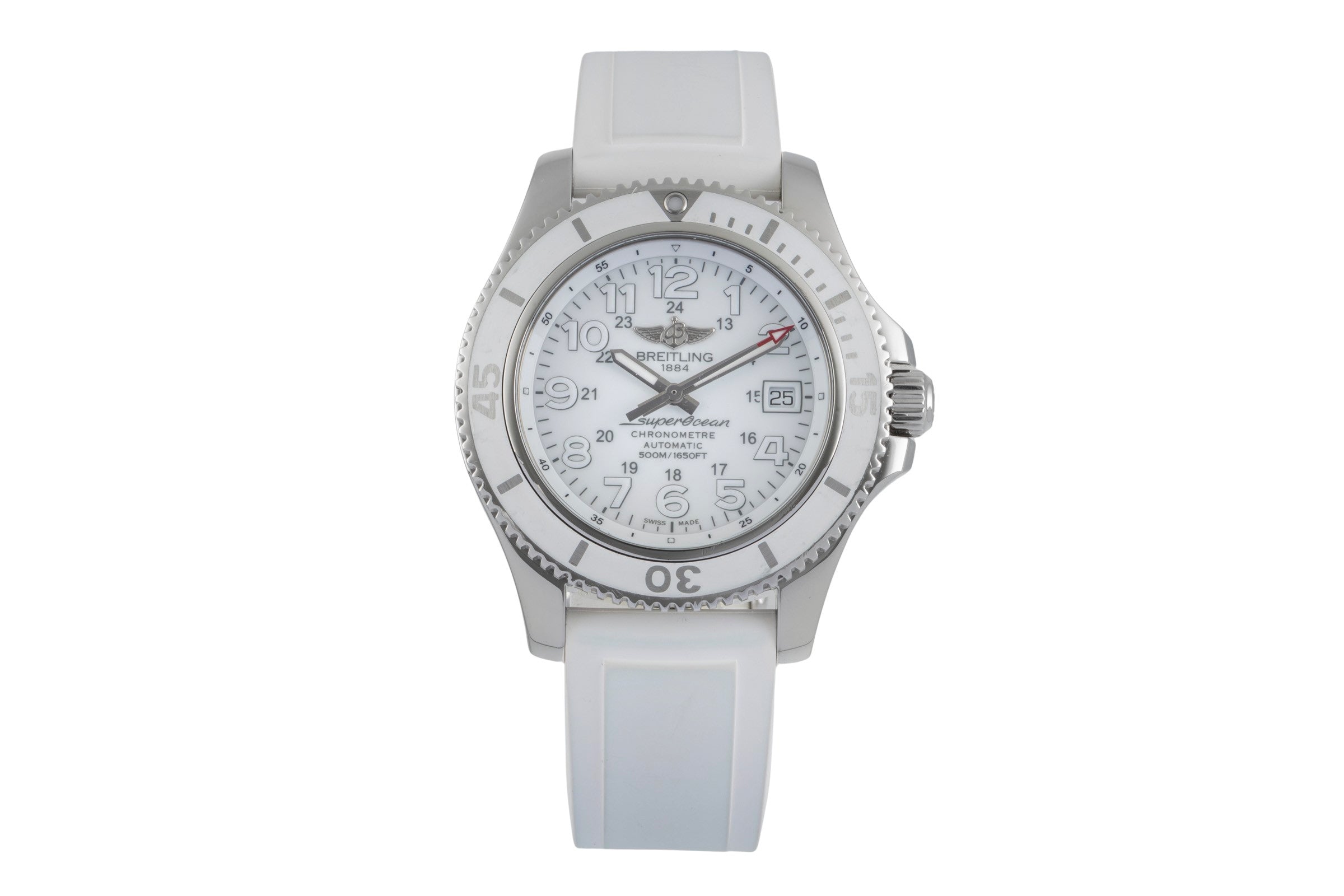 Breitling Superocean II 42 Stahl Automatik Herrenuhr Ref. A17365D2/A766 B&P 2016 [2506565]