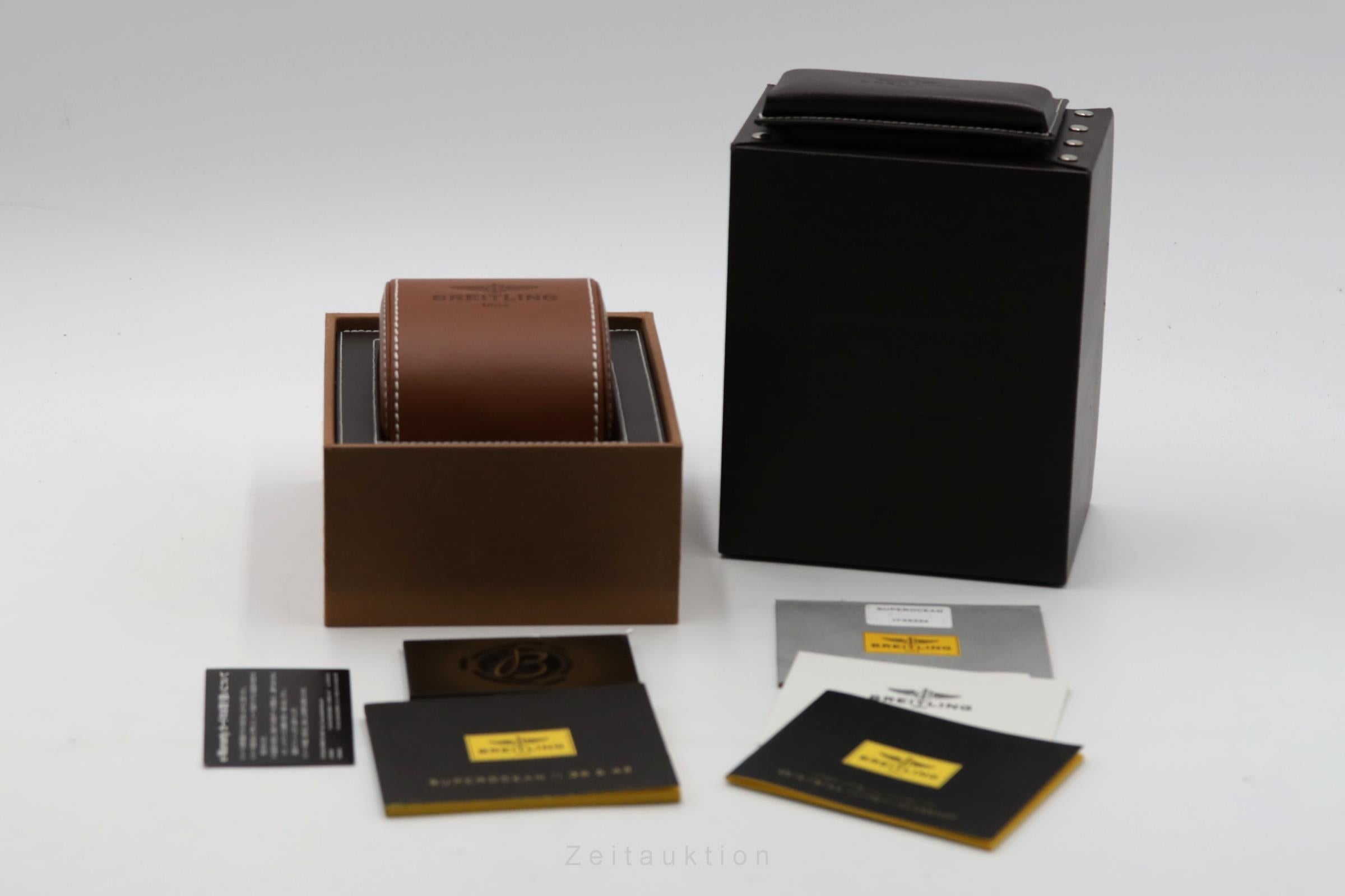 Breitling Superocean II 42 Stahl Automatik Herrenuhr Ref. A17365D2/A766 B&P 2016 [2506565]