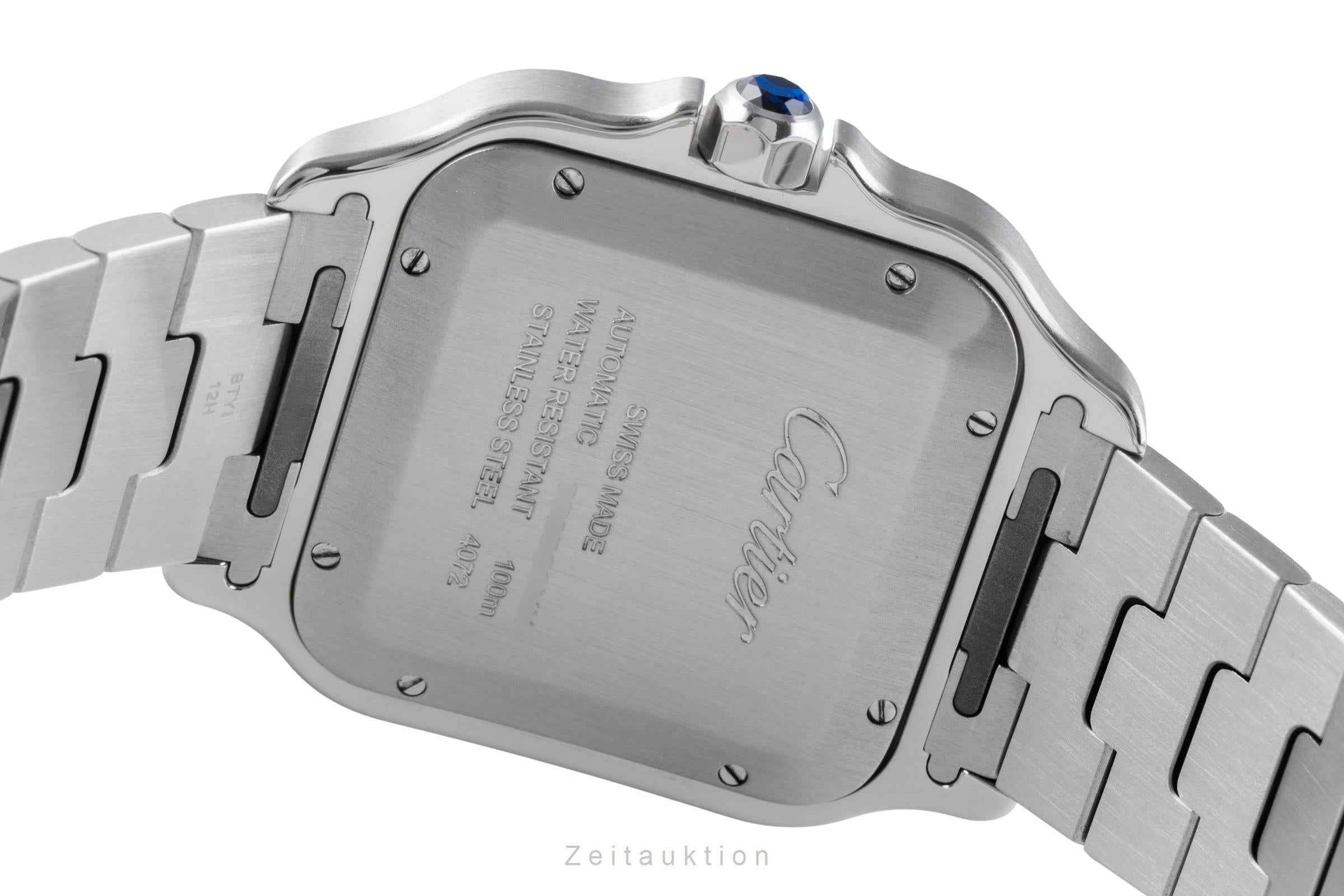 Cartier Santos acero automático reloj para caballeros WSSA0009 LP: 8850EUR  [2506566]