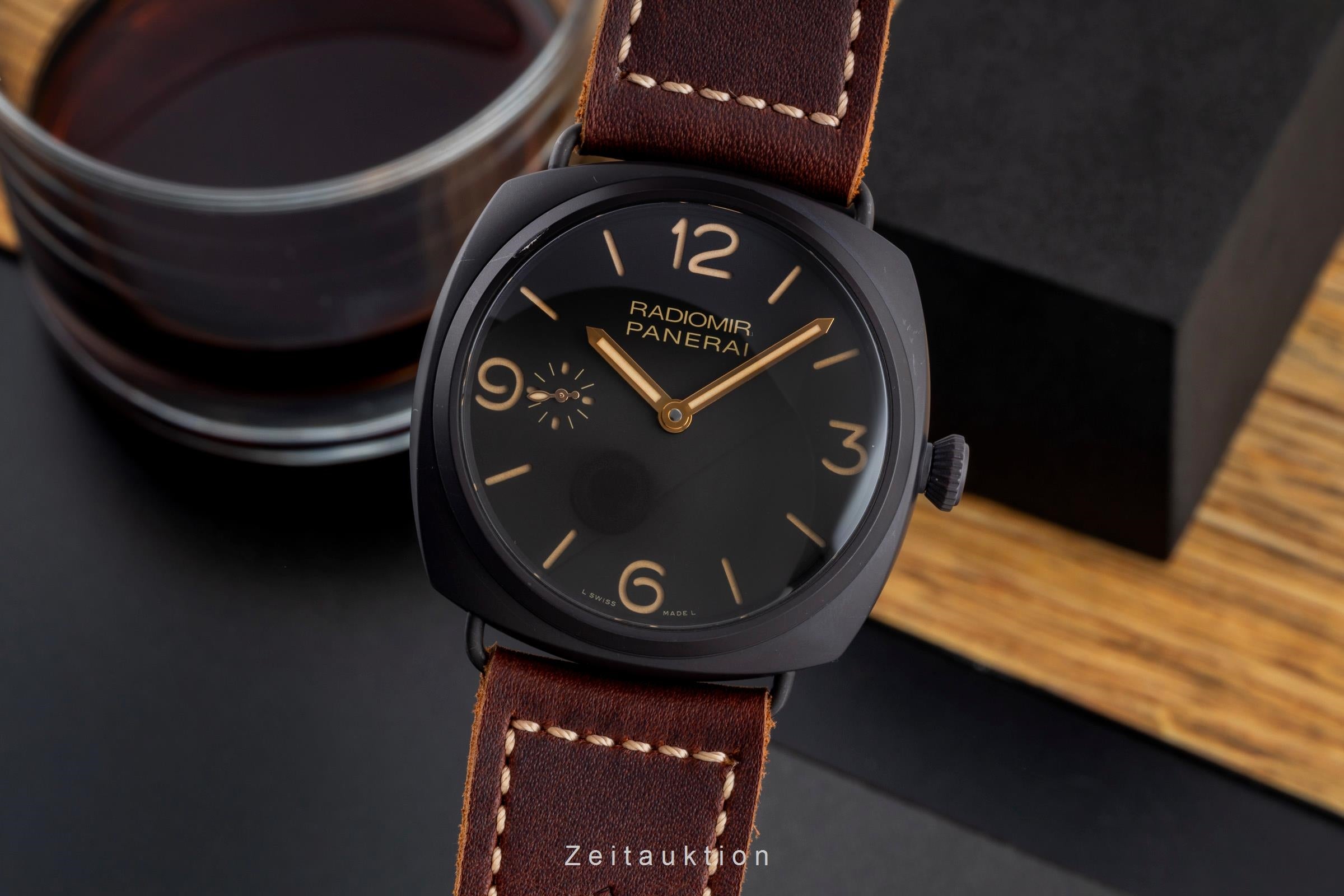 Panerai Radiomir aluminium  à remontage manuel montre pour hommes PAM00504  [2506567]