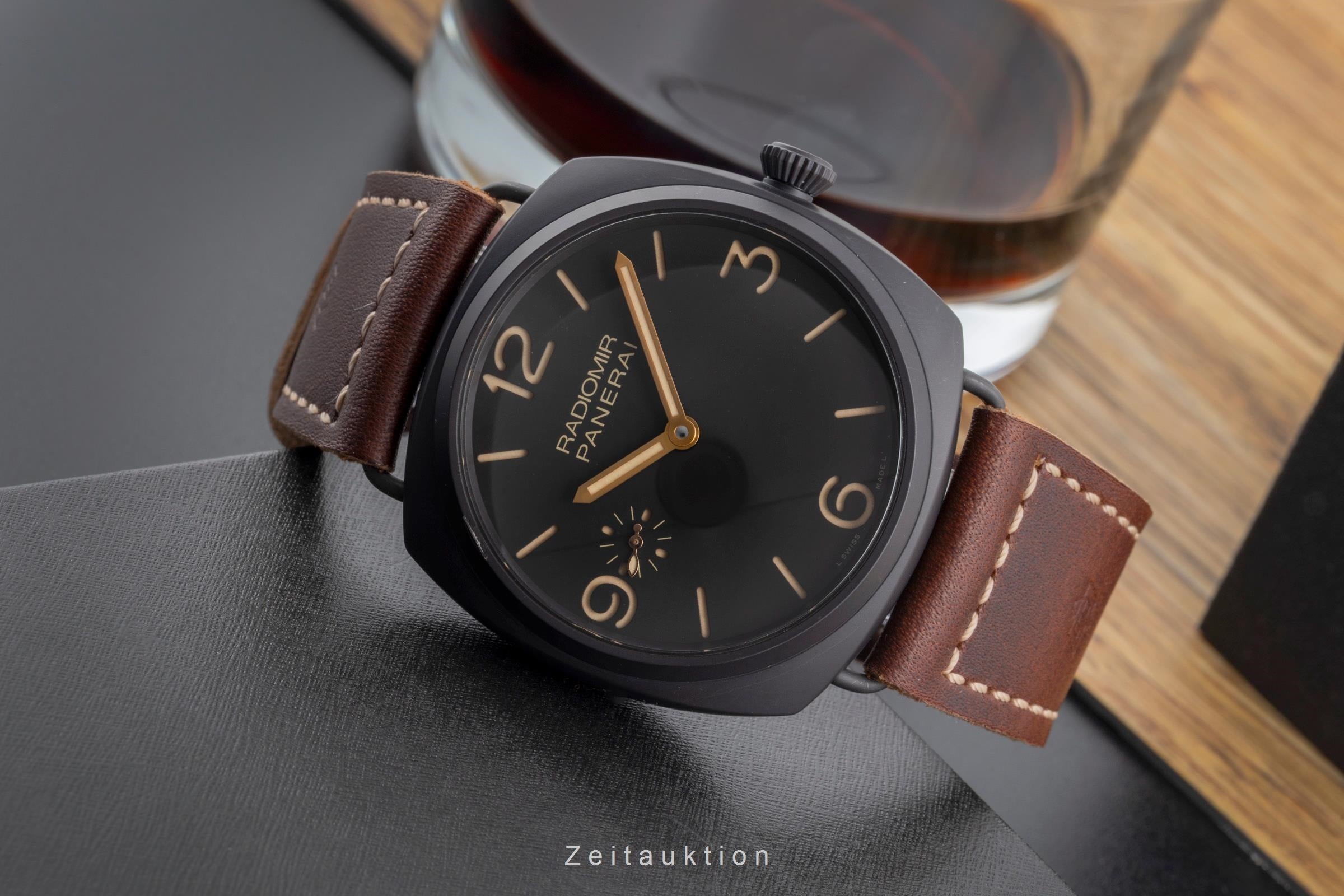 Panerai Radiomir aluminium  à remontage manuel montre pour hommes PAM00504  [2506567]