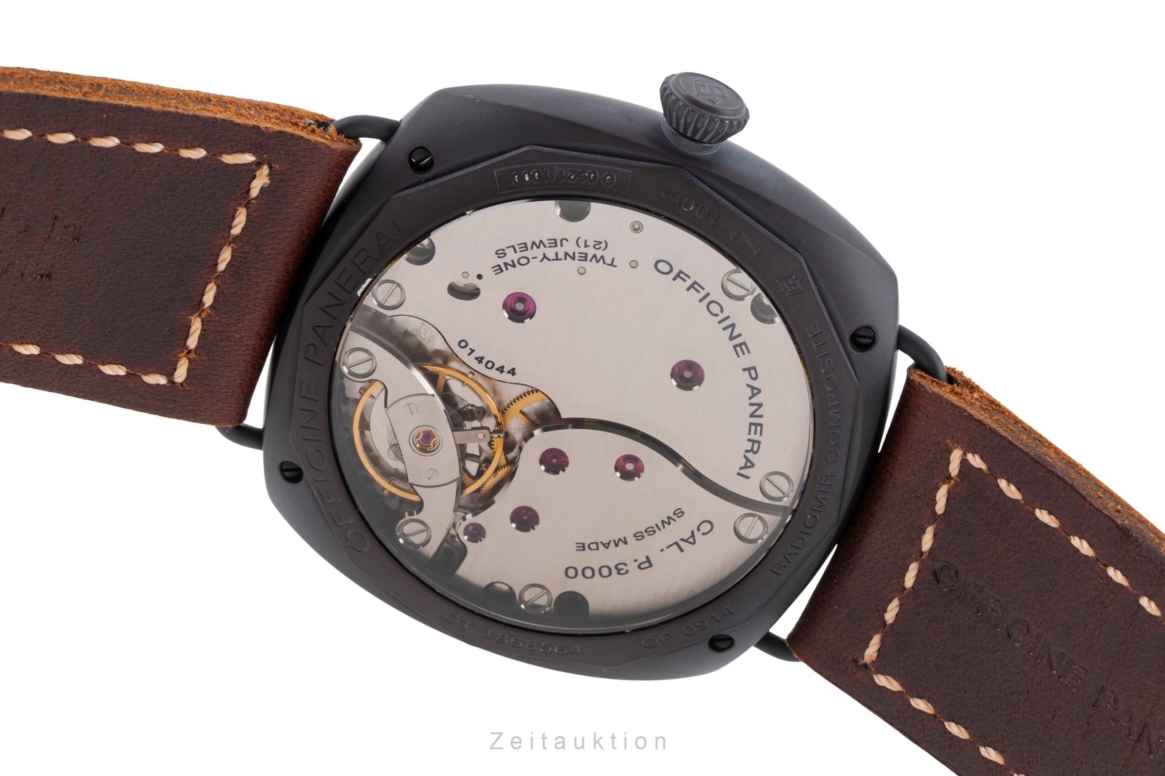 Panerai Radiomir aluminium  à remontage manuel montre pour hommes PAM00504  [2506567]