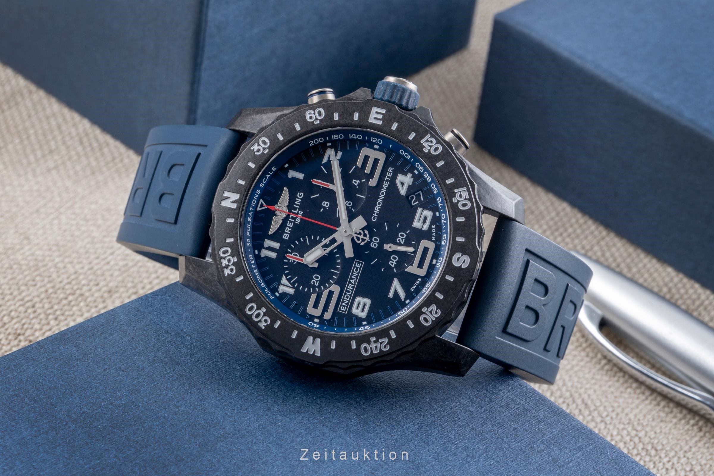 Breitling Endurance Pro chronographe breitlight quartz montre pour hommes X82310 LP: 3600EUR  [2506568]