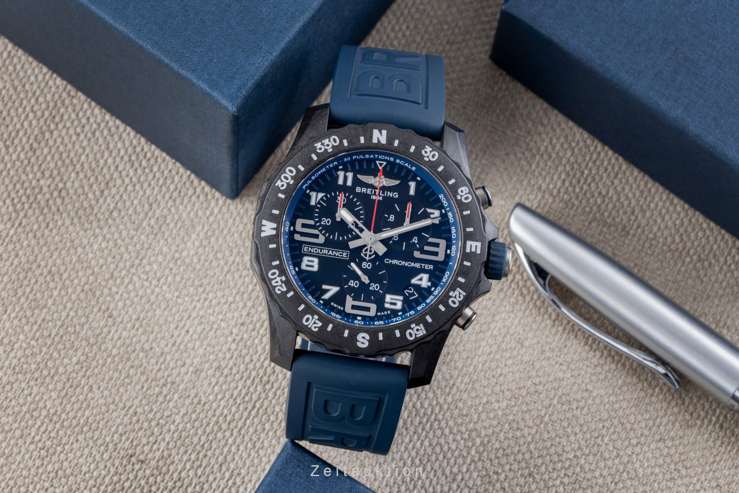 Breitling Endurance Pro chronographe breitlight quartz montre pour hommes X82310 LP: 3600EUR  [2506568]