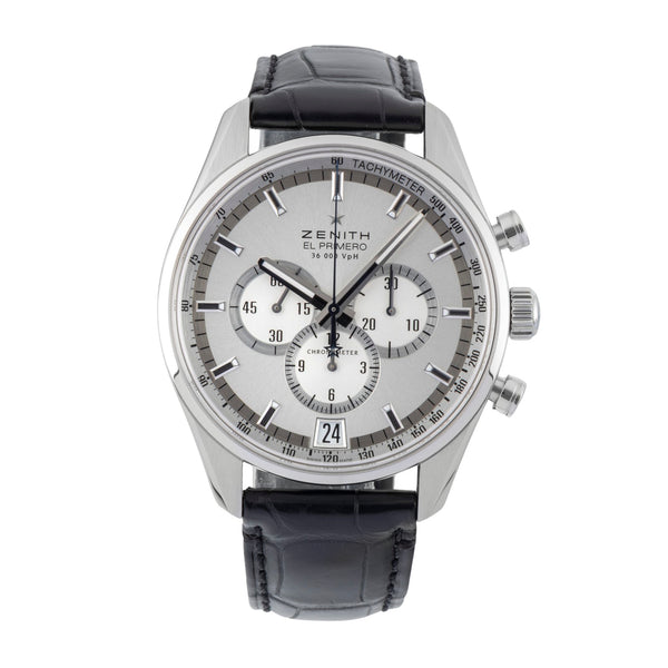 Zenith El Primero Chronograph Stahl Automatik Herrenuhr Ref. 03.2040.400/04.C496 [2506569]
