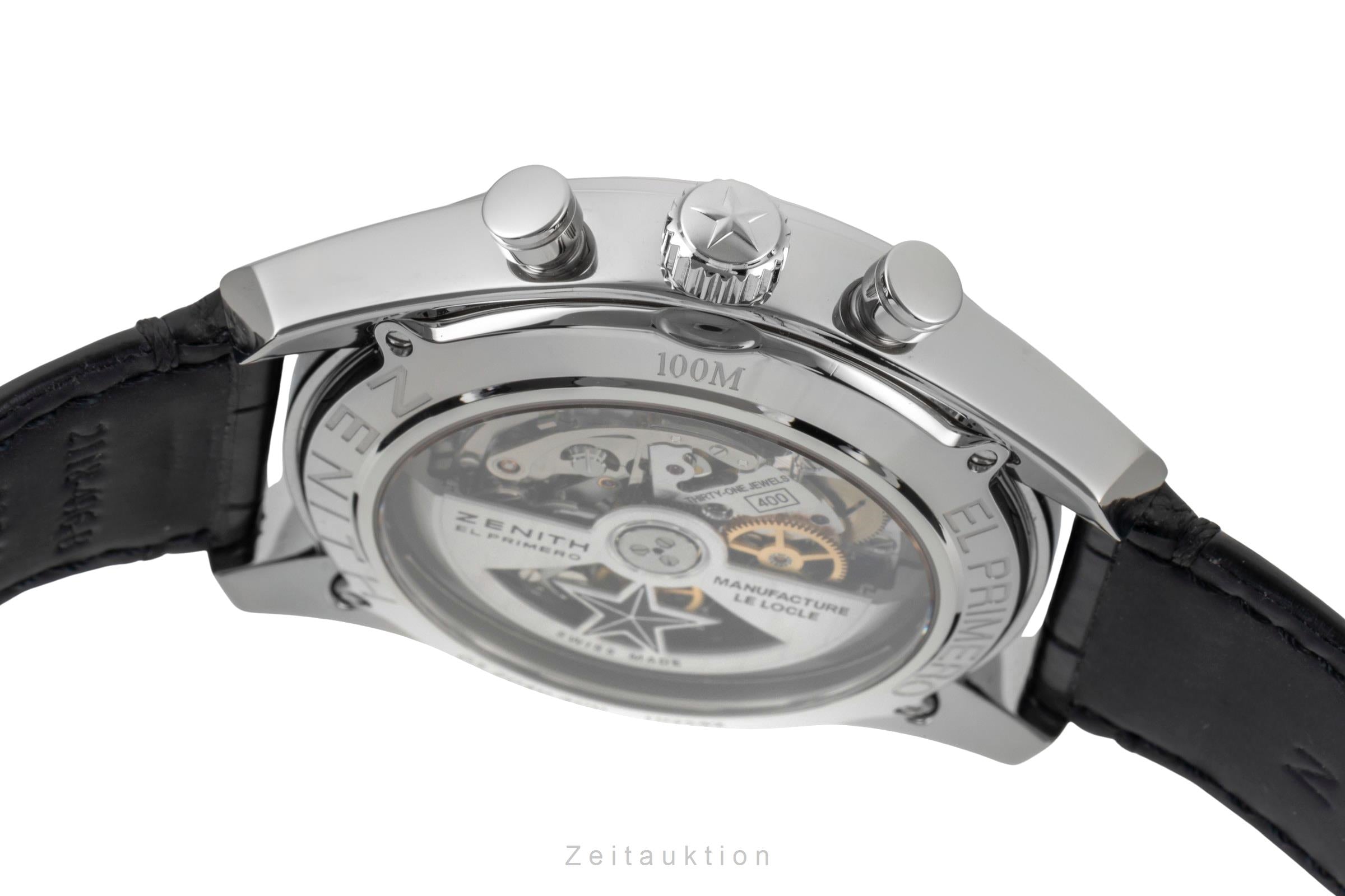 Zenith El Primero Chronograph Stahl Automatik Herrenuhr Ref. 03.2040.400/04.C496 [2506569]