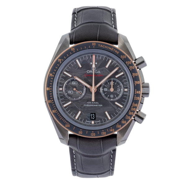Omega Speedmaster Moonwatch chronographe céramique / or automatique montre pour hommes 311.63.44.51.99.001 LP: 15900EUR  [2506570]