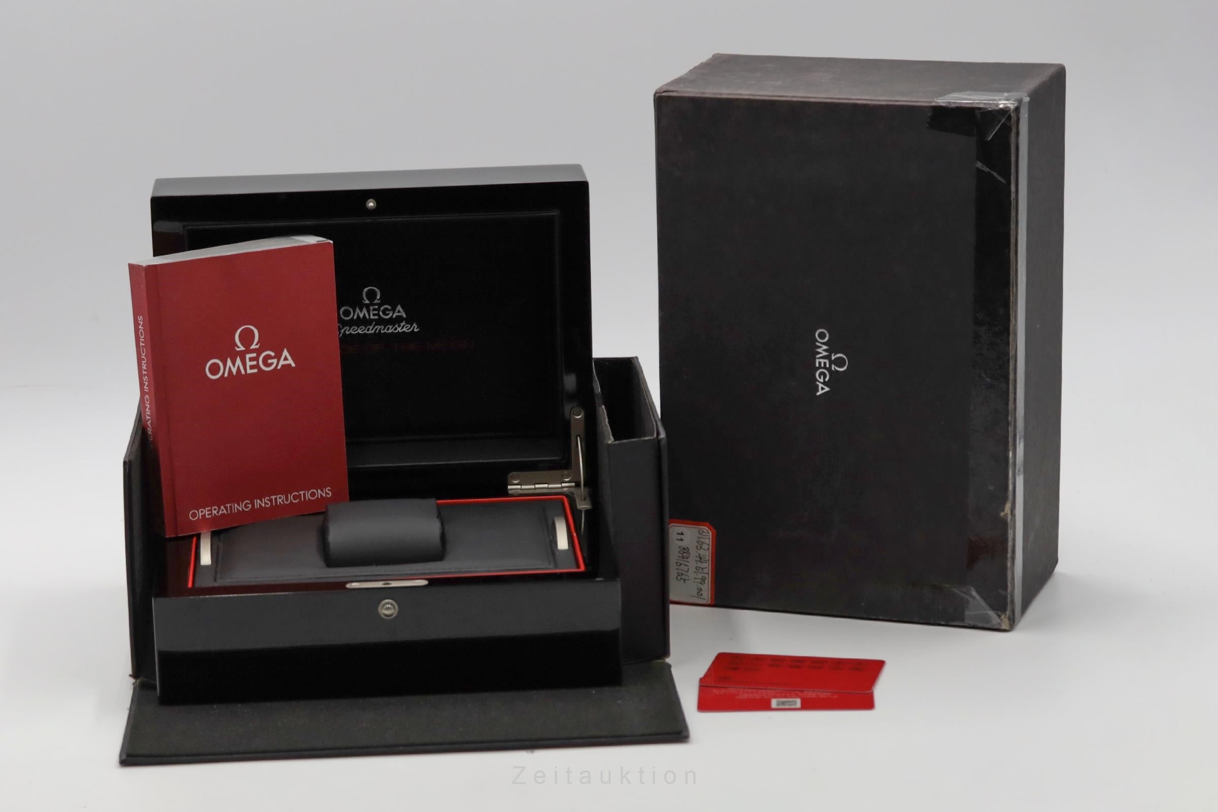 Omega Speedmaster Moonwatch chronographe céramique / or automatique montre pour hommes 311.63.44.51.99.001 LP: 15900EUR  [2506570]