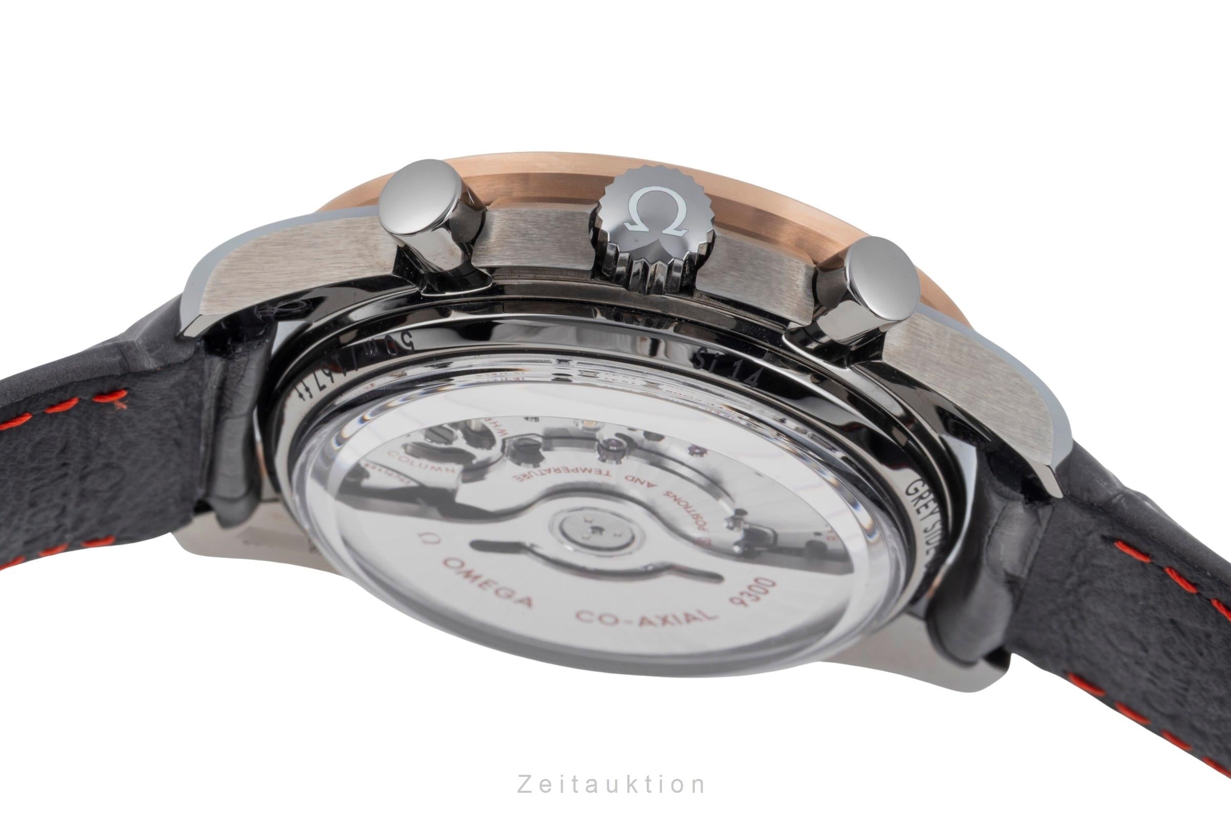 Omega Speedmaster Moonwatch chronographe céramique / or automatique montre pour hommes 311.63.44.51.99.001 LP: 15900EUR  [2506570]