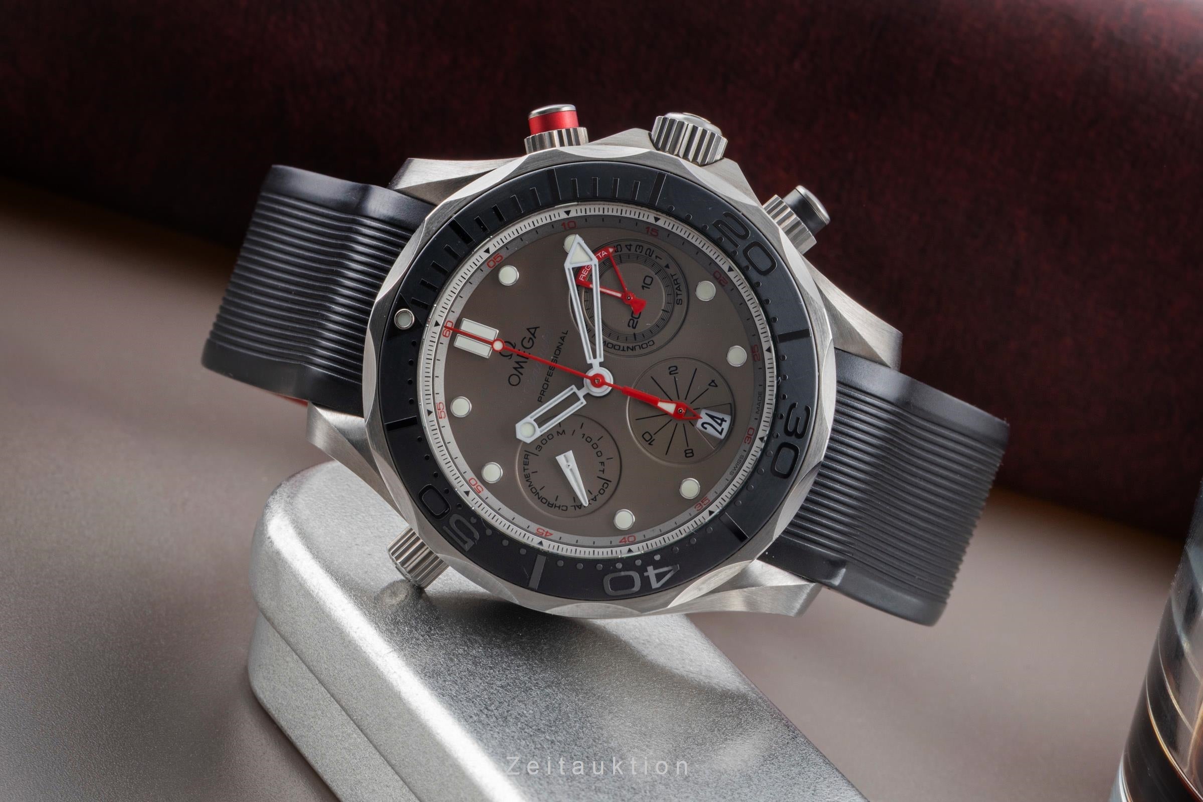 Omega Seamaster cronógrafo titanio automático reloj para caballeros 212.92.44.50.99.001  [2506572]