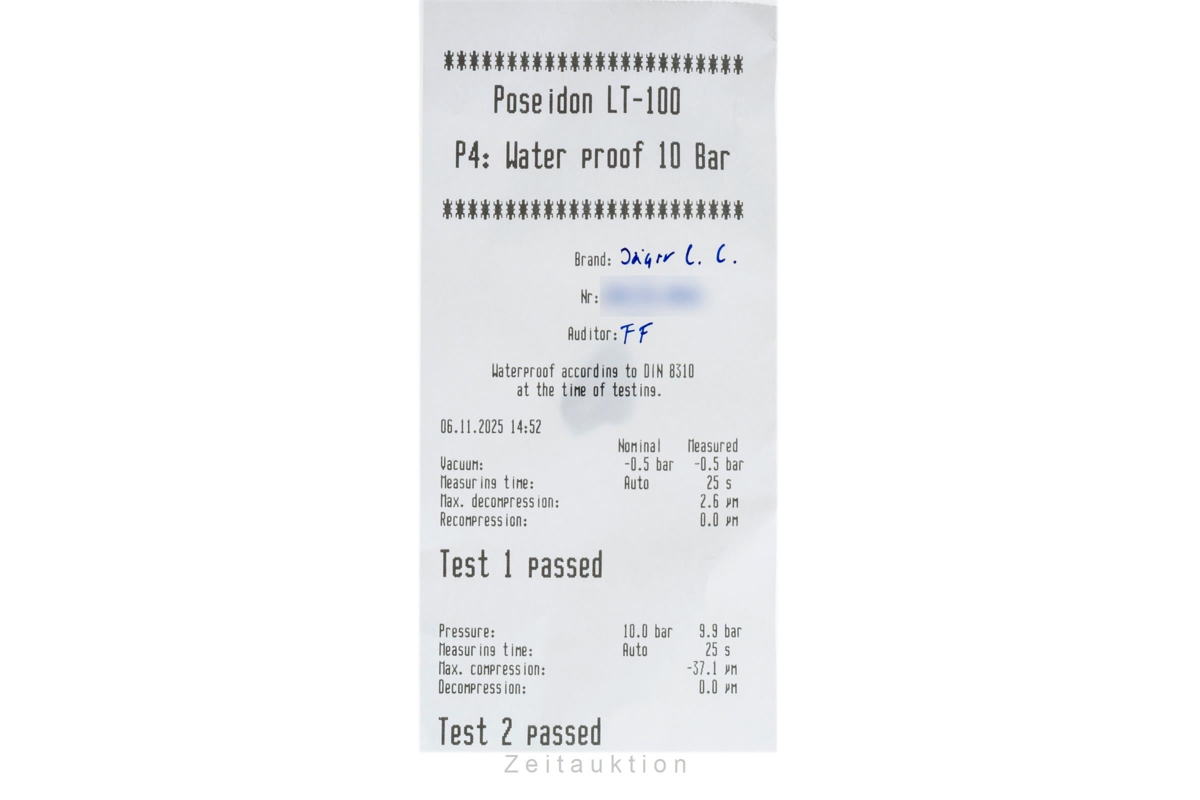 Jaeger LeCoultre Polaris steel automatic men's watch Q906863J LP: 12400EUR  [2506573]