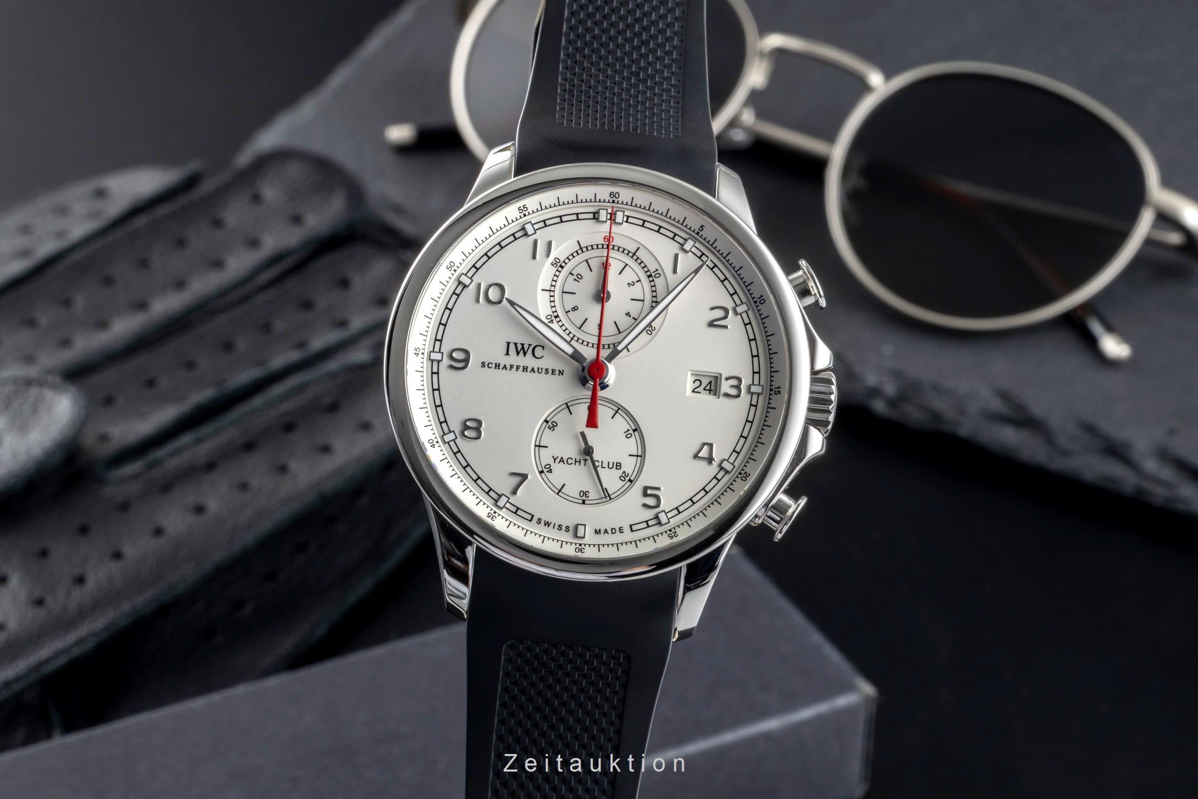 IWC Yachtclub chronograph steel automatic men's watch IW390211 LP: 12900EUR  [2506574]