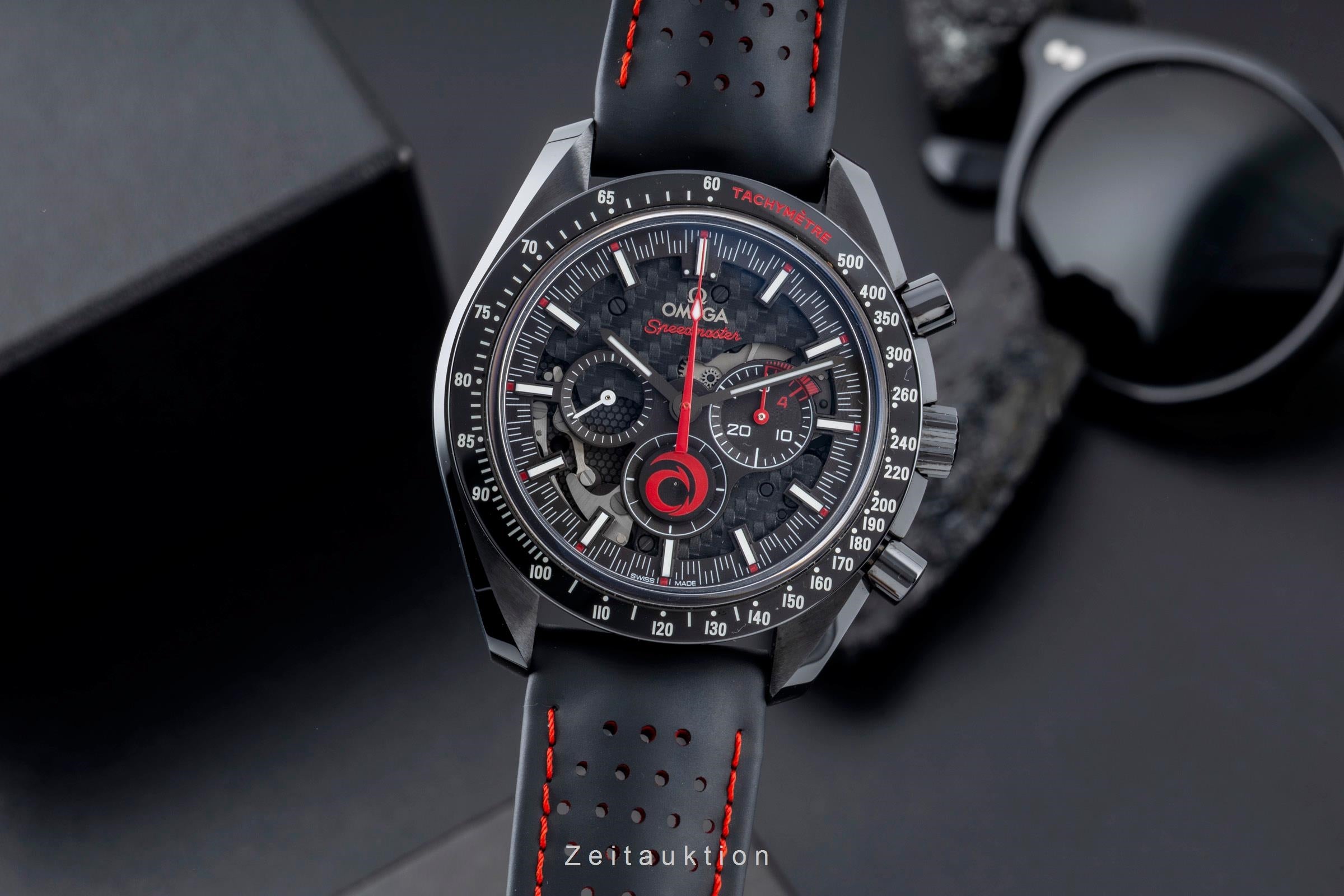 Omega Speedmaster chronographe céramique à remontage manuel montre pour hommes 311.92.44.30.01.002  [2506575]