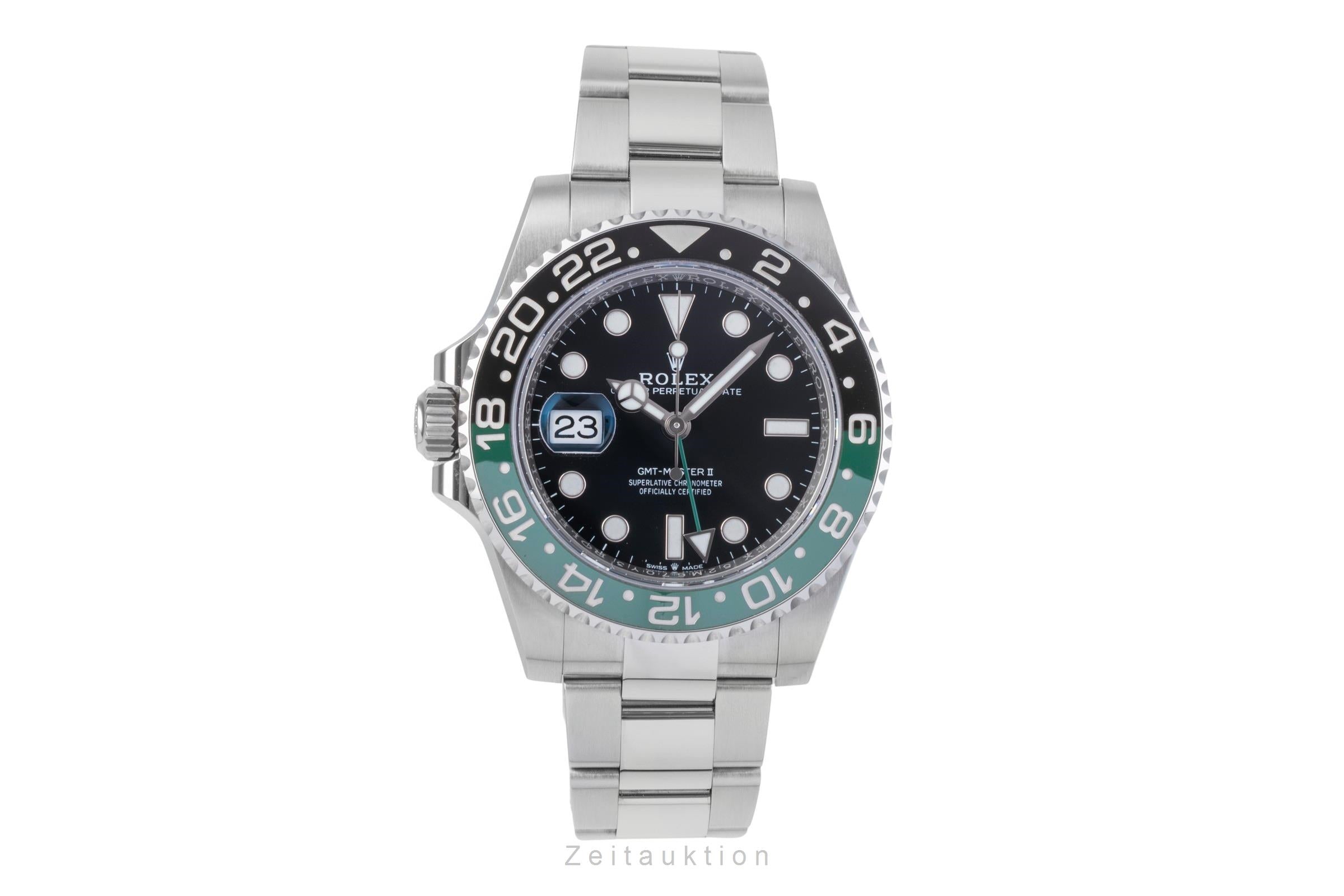 Rolex GMT-Master II acier automatique montre pour hommes 126720 VTNR  [2506576]