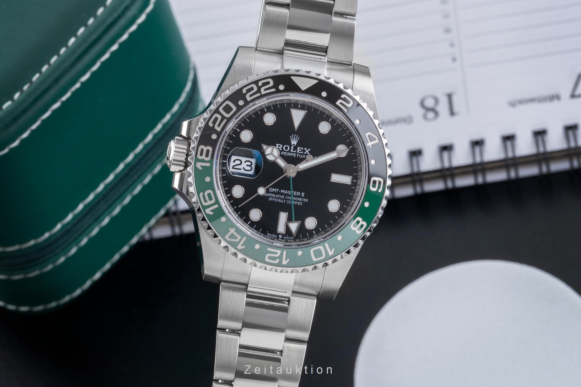 Rolex GMT-Master II steel automatic Kal. 3285 Ref. 126720 VTNR
