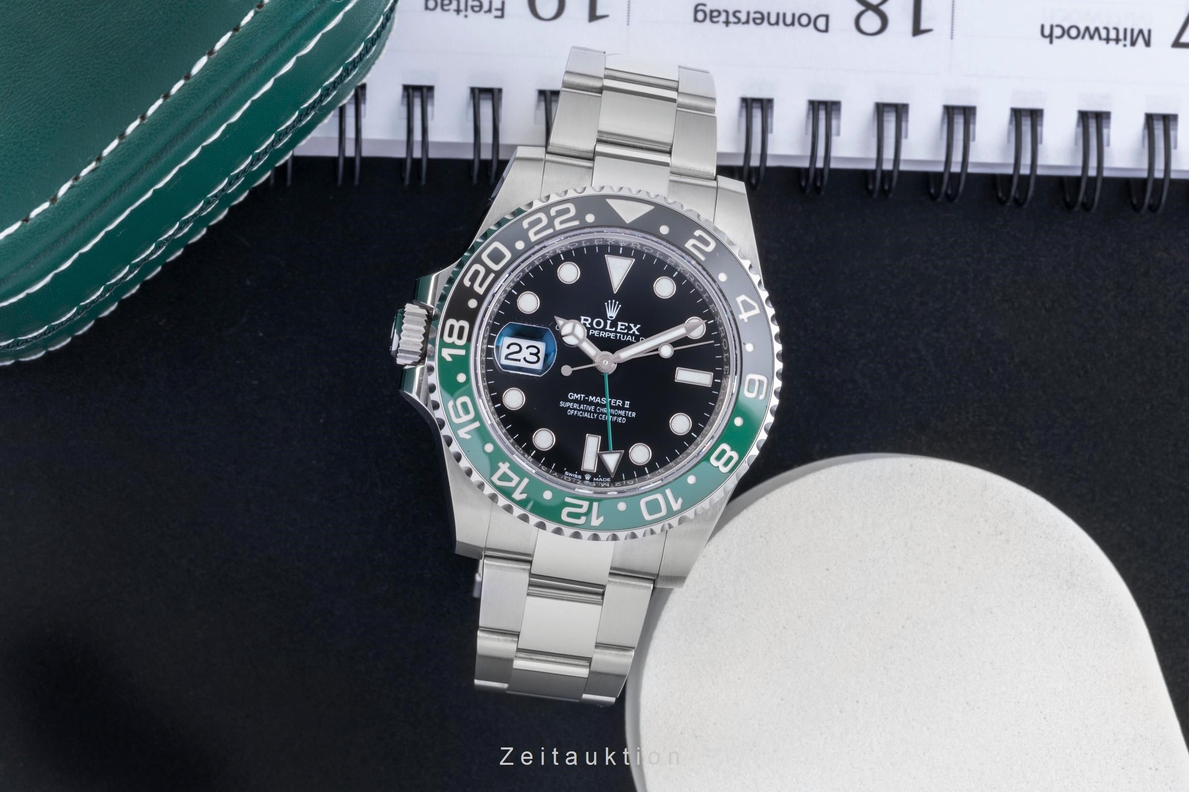 Rolex GMT-Master II acier automatique montre pour hommes 126720 VTNR  [2506576]