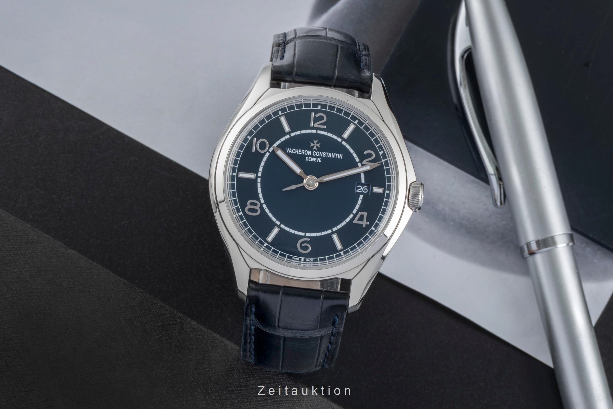 Vacheron & Constantin Fiftysix acier automatique montre pour hommes 4600E/000A-B487 LP: 14200EUR  [2506577]