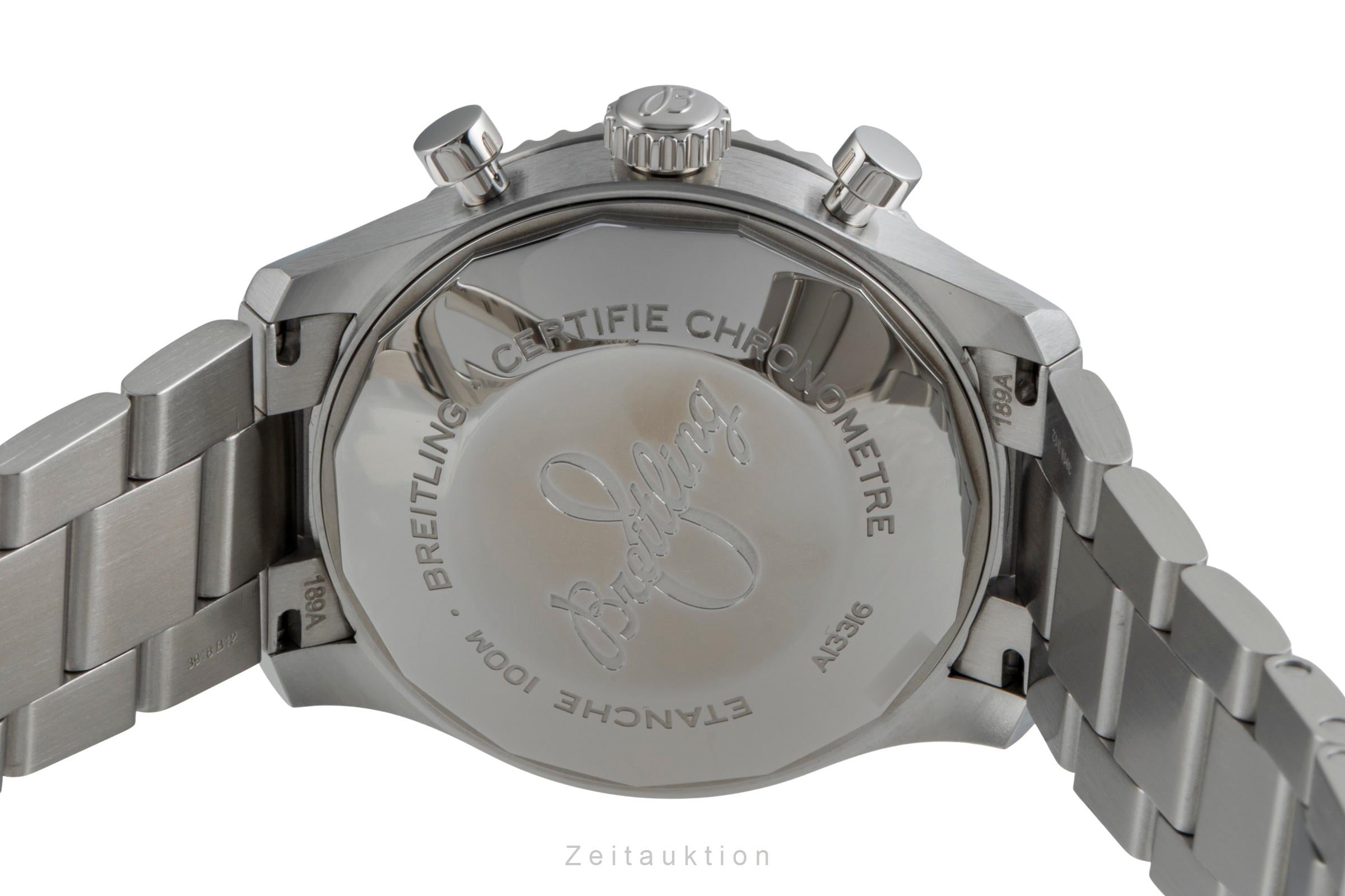 Breitling Aviator 8 chronographe acier automatique montre pour hommes A13316  [2506578]