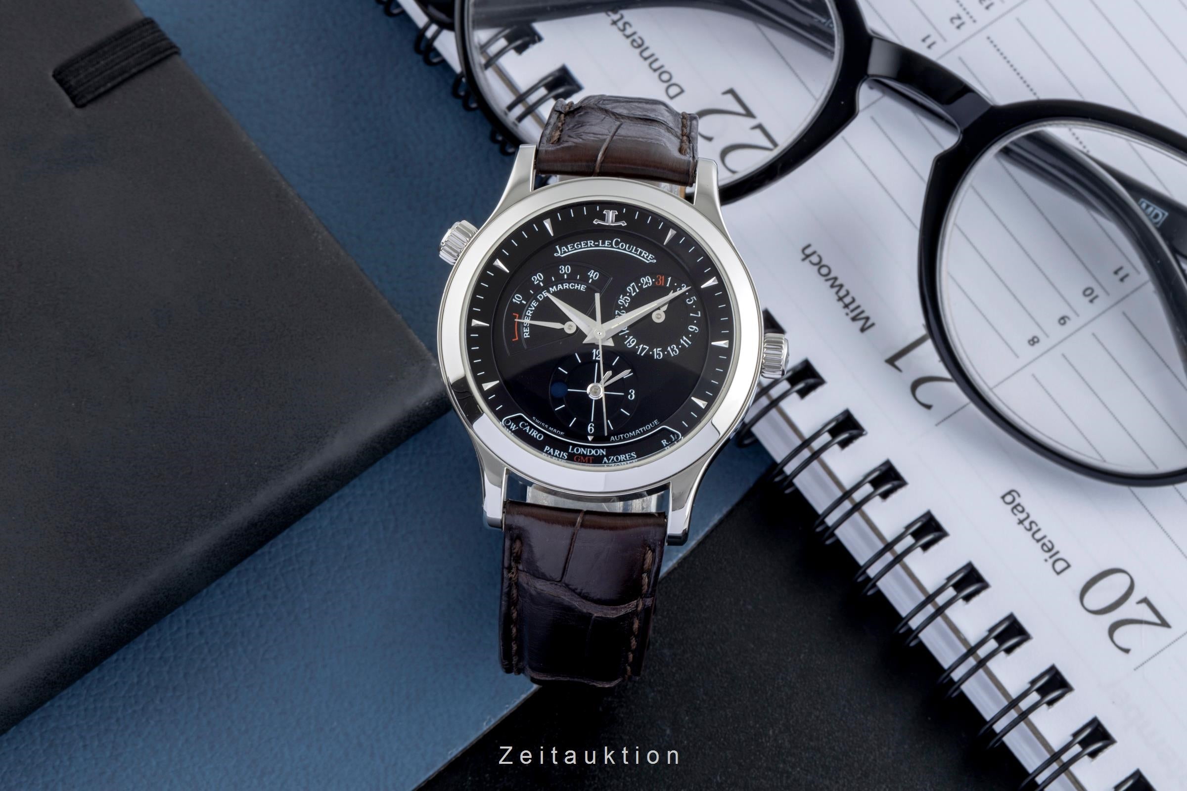 Jaeger LeCoultre Master Geographic Automatik Herrenuhr Ref. Q1428170 142.8.92.S [2506579]