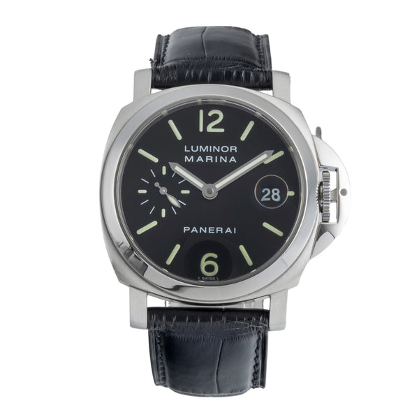 Panerai Luminor Marina Stahl Automatik Herrenuhr Ref PAM00050 Box & Papiere 2004 [2506580]