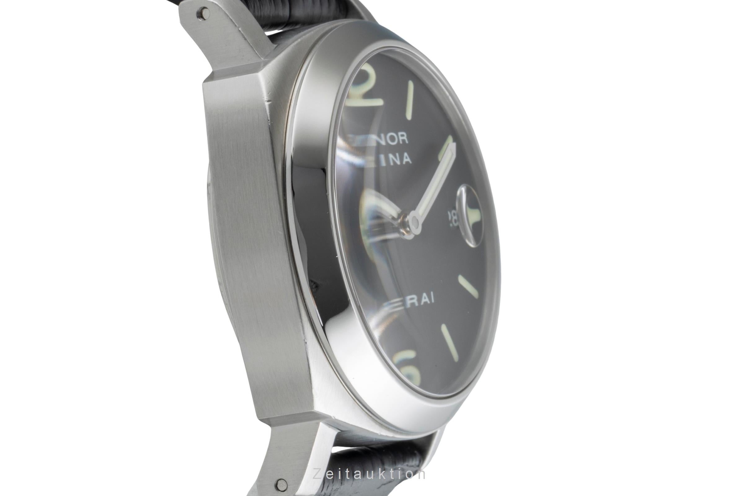 Panerai Luminor Marina Stahl Automatik Herrenuhr Ref PAM00050 Box & Papiere 2004 [2506580]