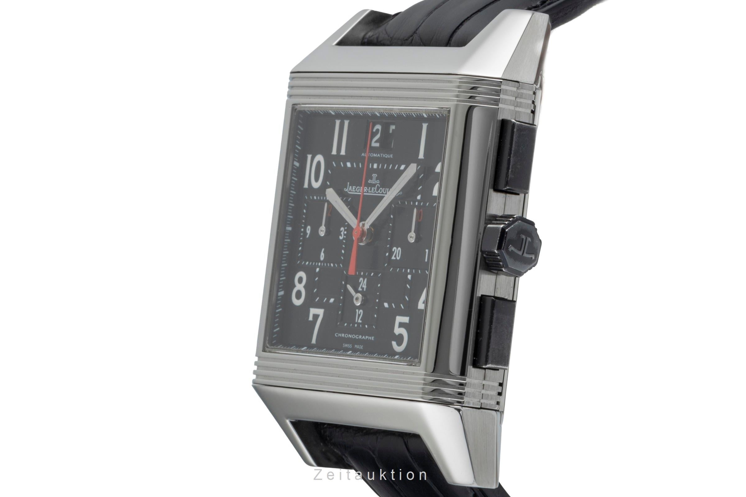 Jaeger LeCoultre Reverso chronograph steel automatic men's watch Q701868P / 230.8.45  [2506581]